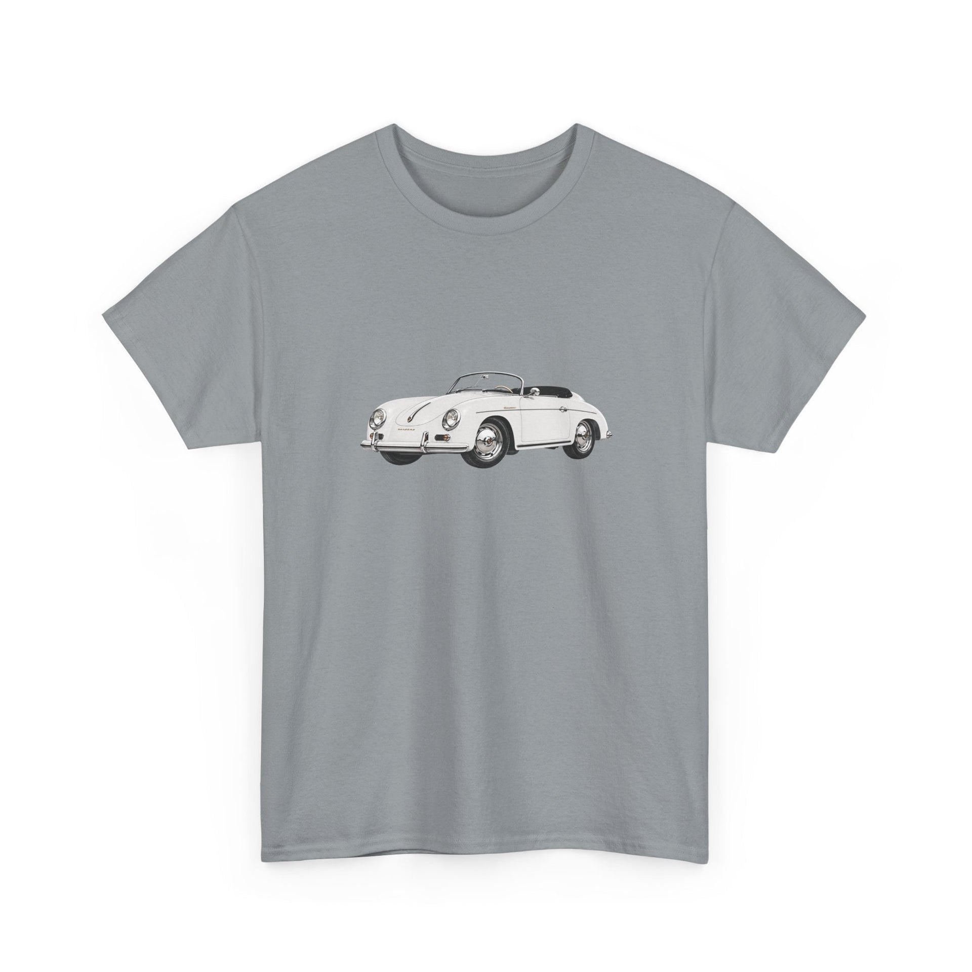 1956 Porsche 356 Speedster (Speedster White) T-shirt - Cars, Trucks & Cycles - Harvey Ltd