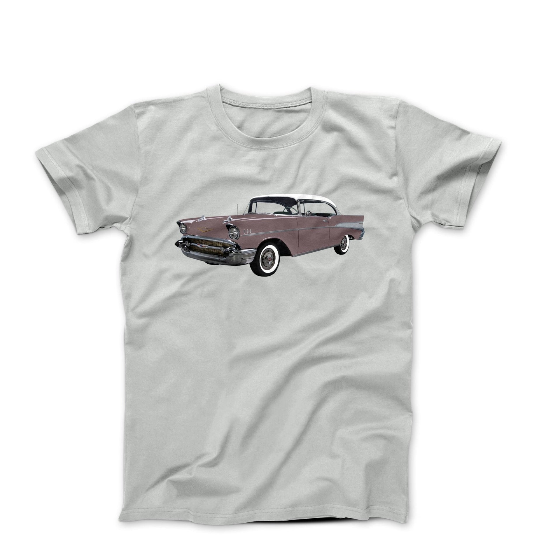 1957 Chevrolet Bel Air Hardtop T-shirt - Cars, Trucks & Cycles - Harvey Ltd
