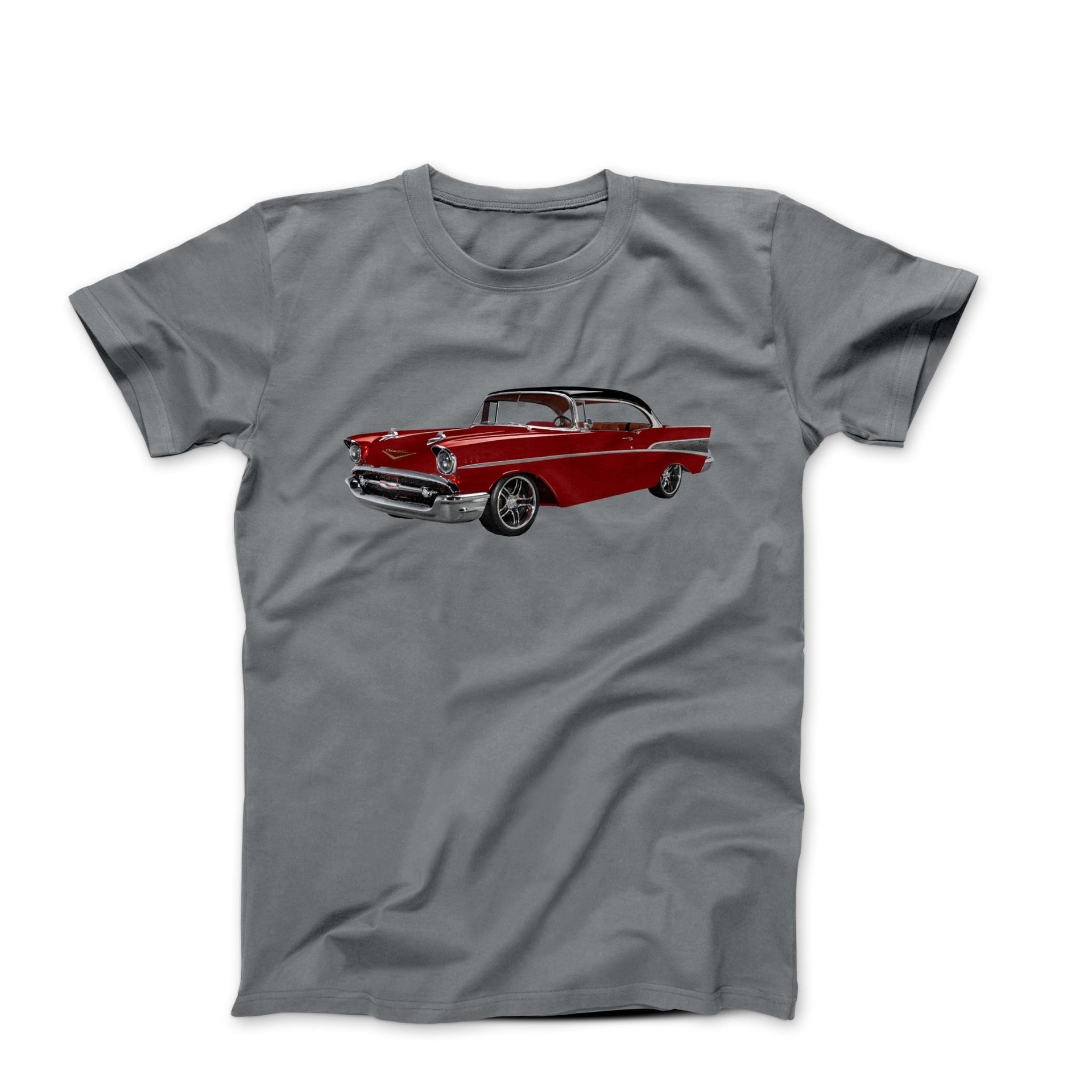1957 Chevrolet Bel Air Two - tone T-shirt - Cars, Trucks & Cycles - Harvey Ltd