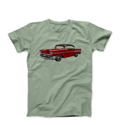 1957 Chevrolet Bel Air Two - tone T-shirt - Cars, Trucks & Cycles - Harvey Ltd