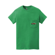 1957 Chevy Bel Air Sierra Gold Hardtop Pocket T-shirt - Cars, Trucks & Cycles - Harvey Ltd