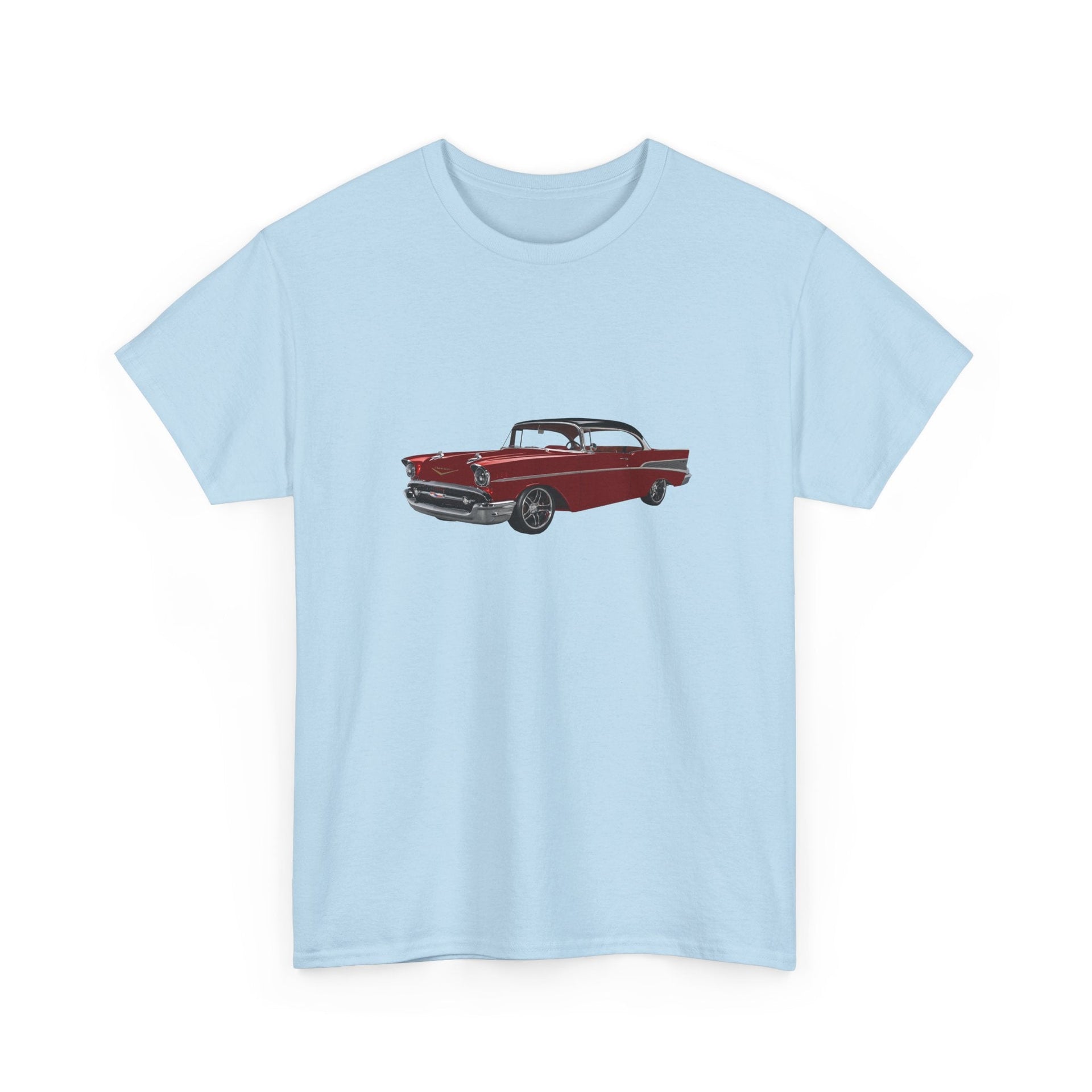 1957 Chevy Bel Air Two - tone Hardtop T-shirt - Cars, Trucks & Cycles - Harvey Ltd