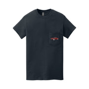 1957 Chevy Corvette Pocket T-Shirt - Cars, Trucks & Cycles - Harvey Ltd