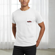 1957 Chevy Corvette Pocket T-Shirt - Cars, Trucks & Cycles - Harvey Ltd