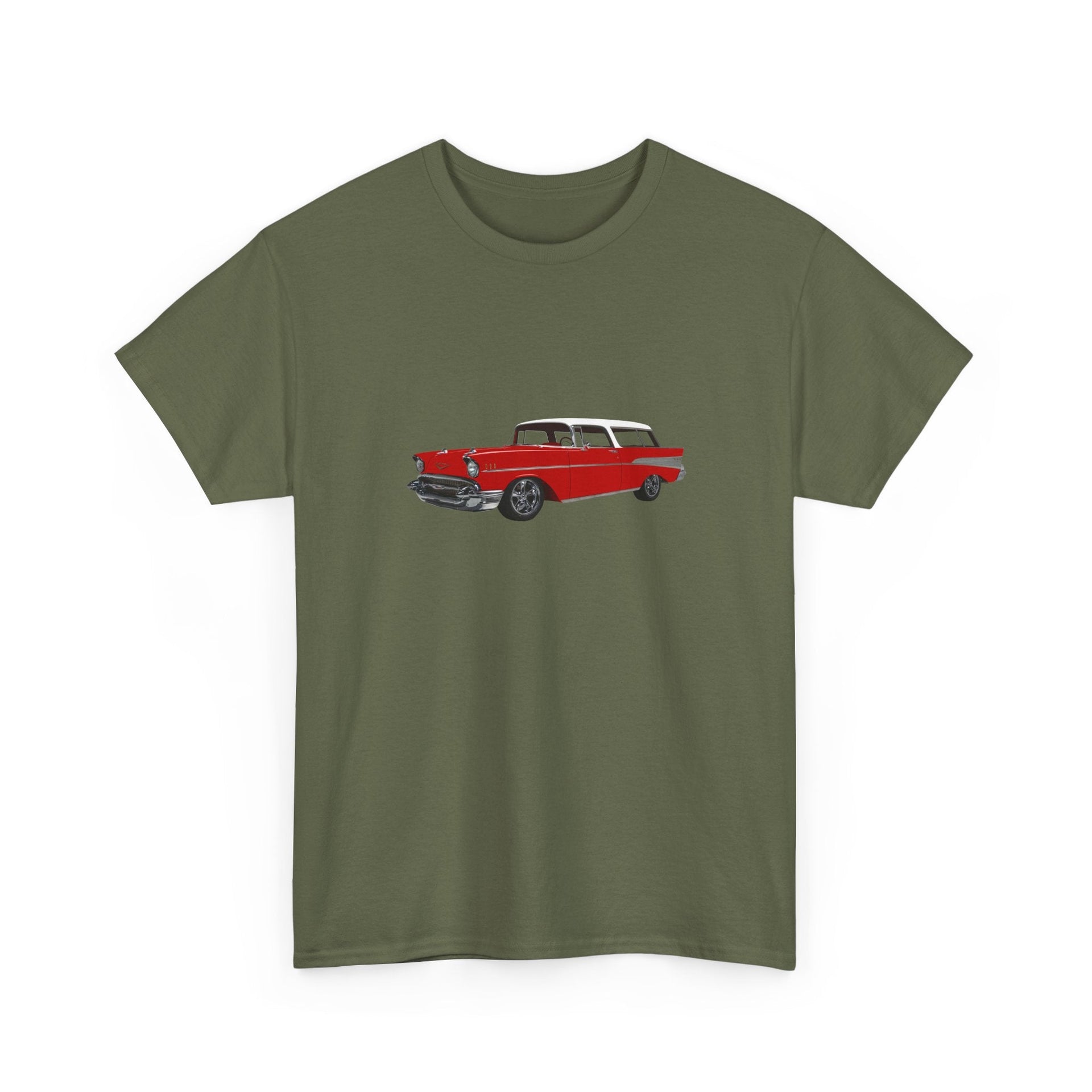 1957 Chevy Nomad Station Wagon T-shirt - Cars, Trucks & Cycles - Harvey Ltd