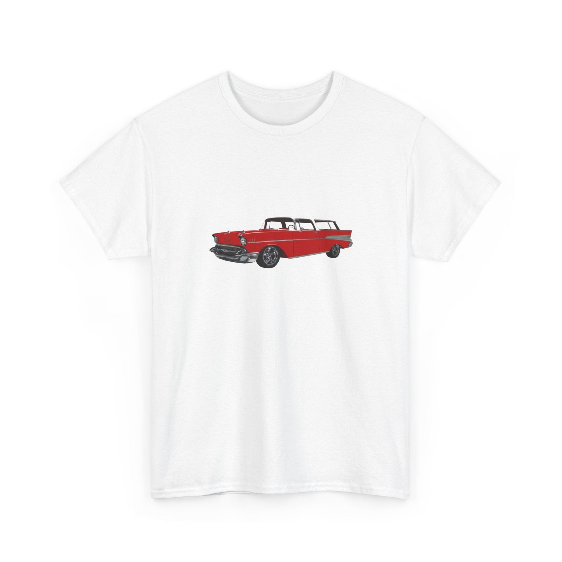 1957 Chevy Nomad Station Wagon T-shirt - Cars, Trucks & Cycles - Harvey Ltd