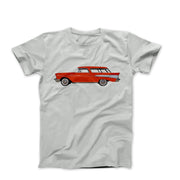 1957 Chevy Nomad Station Wagon T-shirt - Cars, Trucks & Cycles - Harvey Ltd