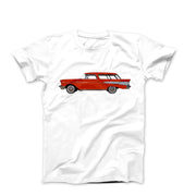 1957 Chevy Nomad Station Wagon T-shirt - Cars, Trucks & Cycles - Harvey Ltd