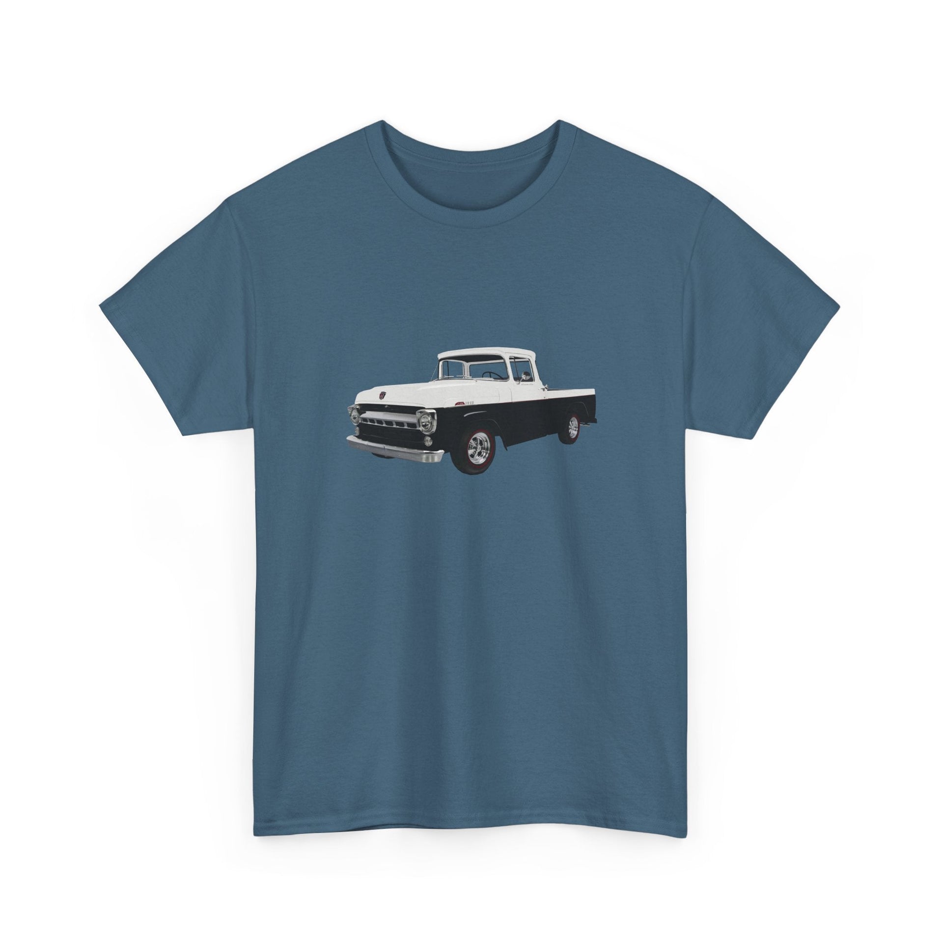 1957 Ford F - 100 Pickup Truck T-shirt - Cars, Trucks & Cycles - Harvey Ltd