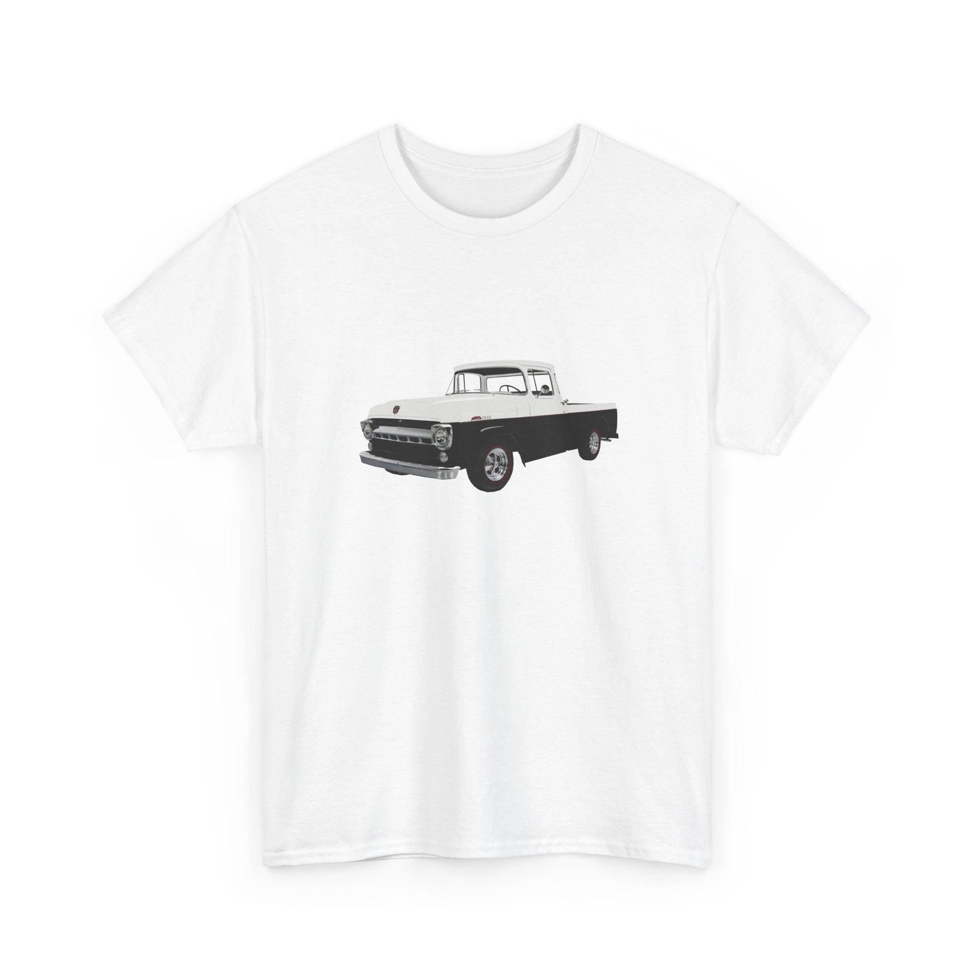 1957 Ford F - 100 Pickup Truck T-shirt - Cars, Trucks & Cycles - Harvey Ltd