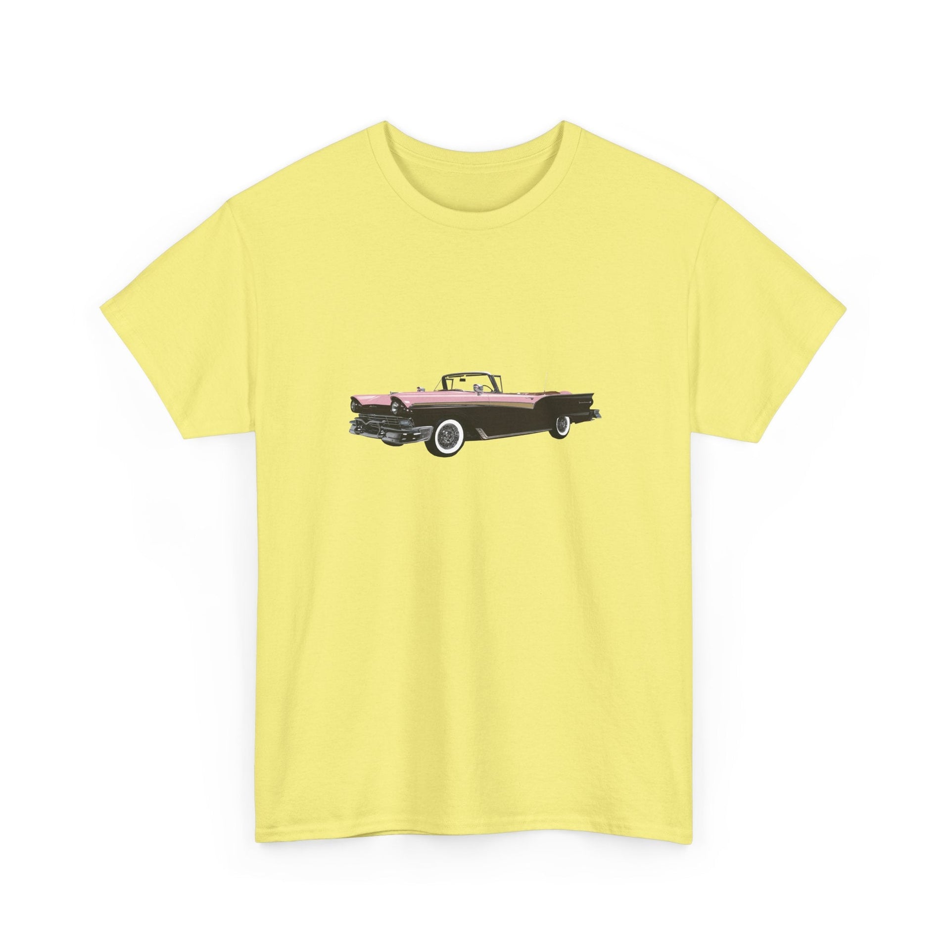 1957 Ford Fairlane 500 Sunliner Convertible T-shirt - Cars, Trucks & Cycles - Harvey Ltd