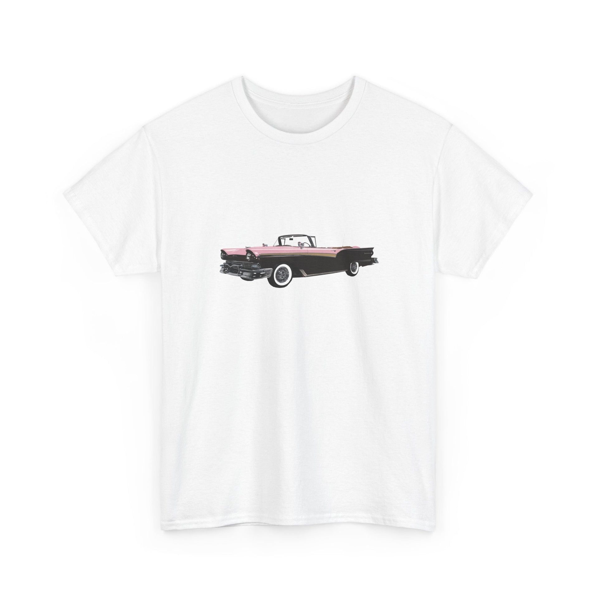 1957 Ford Fairlane 500 Sunliner Convertible T-shirt - Cars, Trucks & Cycles - Harvey Ltd