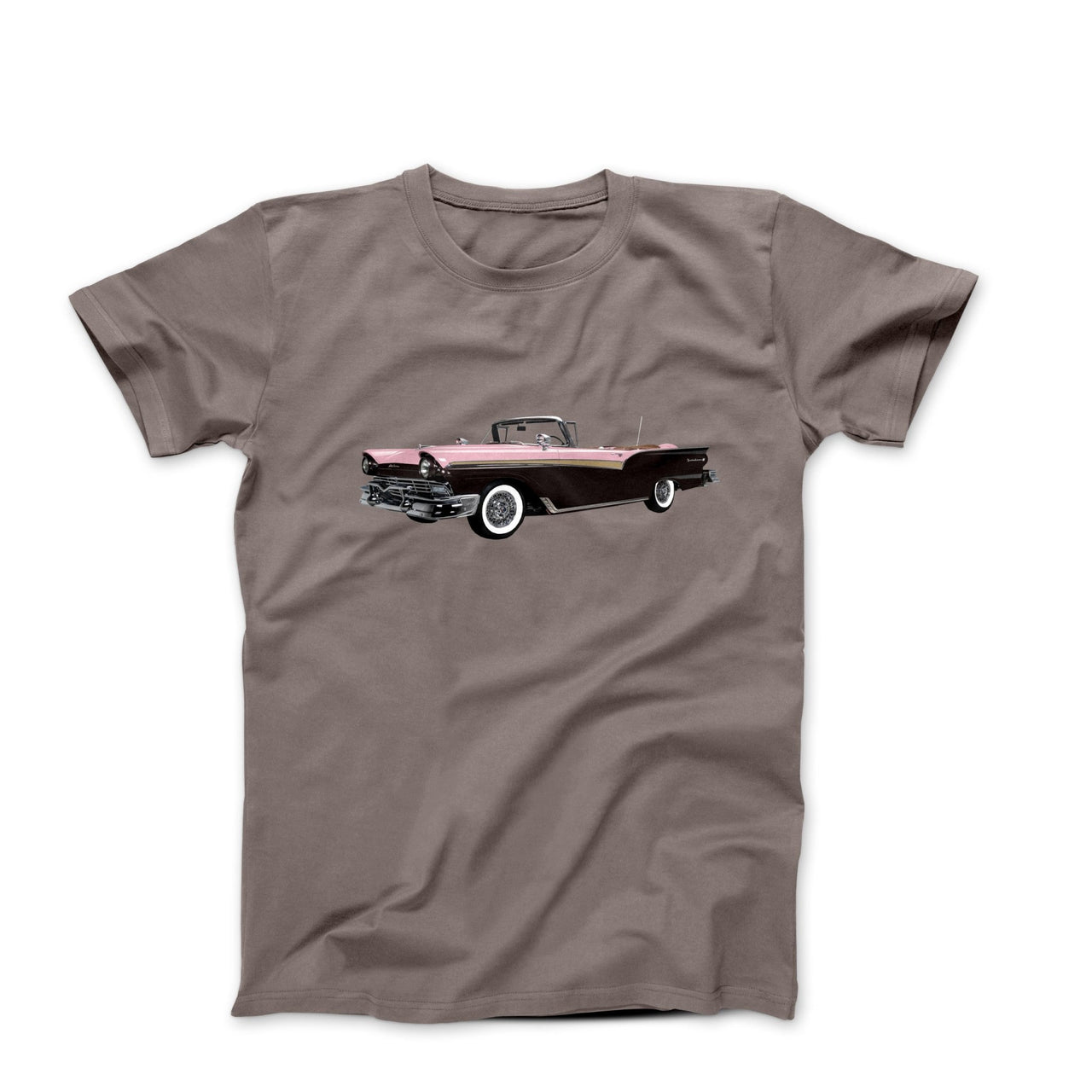 1957 Ford Fairlane 500 Sunliner T-shirt - Cars, Trucks & Cycles - Harvey Ltd