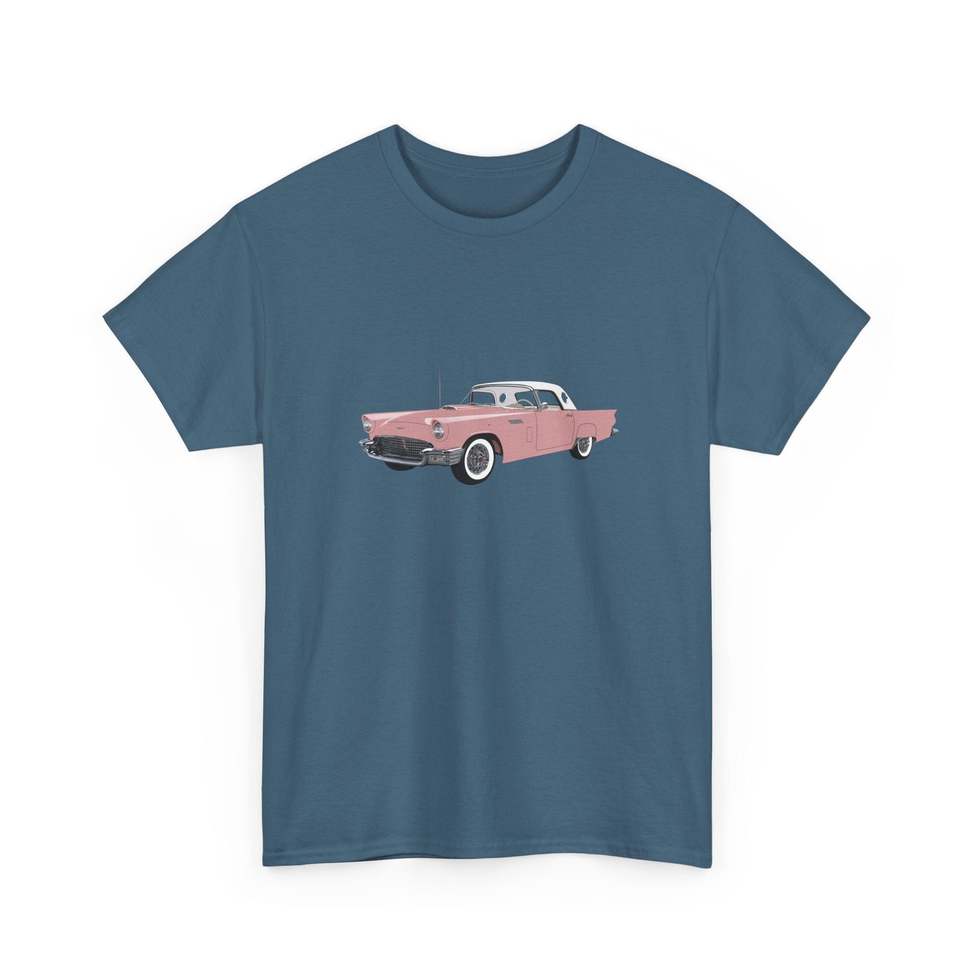 1957 Ford Thunderbird Drop - top T-shirt - Cars, Trucks & Cycles - Harvey Ltd