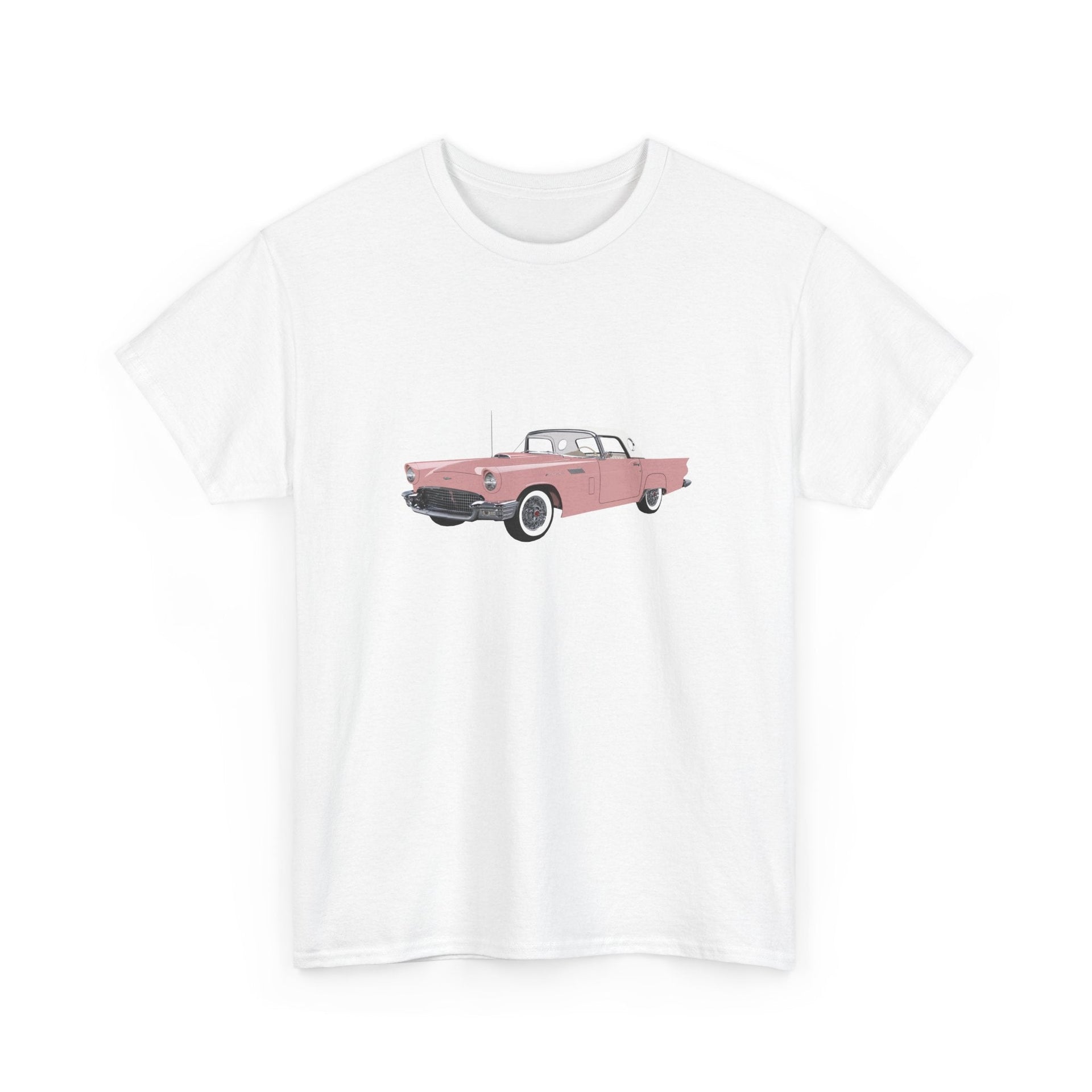 1957 Ford Thunderbird Drop - top T-shirt - Cars, Trucks & Cycles - Harvey Ltd