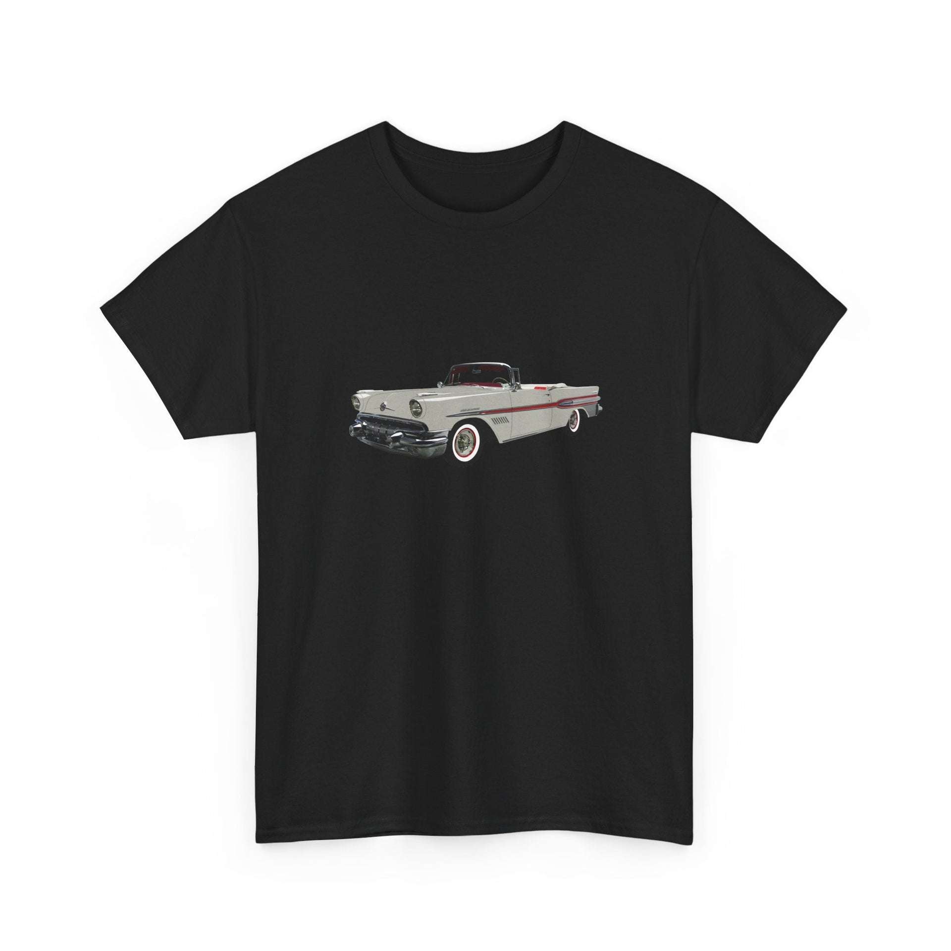 1957 Pontiac Bonneville Convertible T-shirt - Cars, Trucks & Cycles - Harvey Ltd