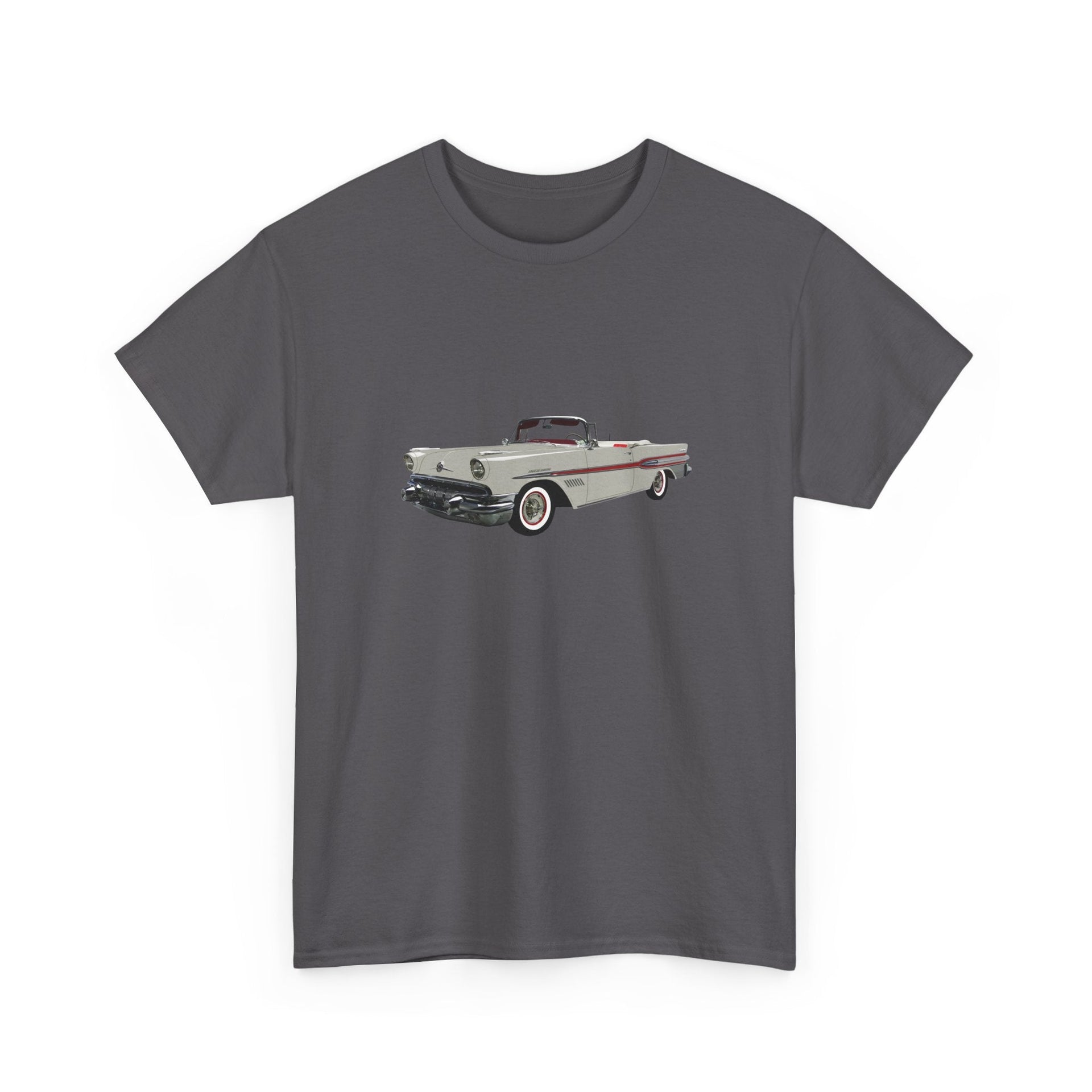1957 Pontiac Bonneville Convertible T-shirt - Cars, Trucks & Cycles - Harvey Ltd
