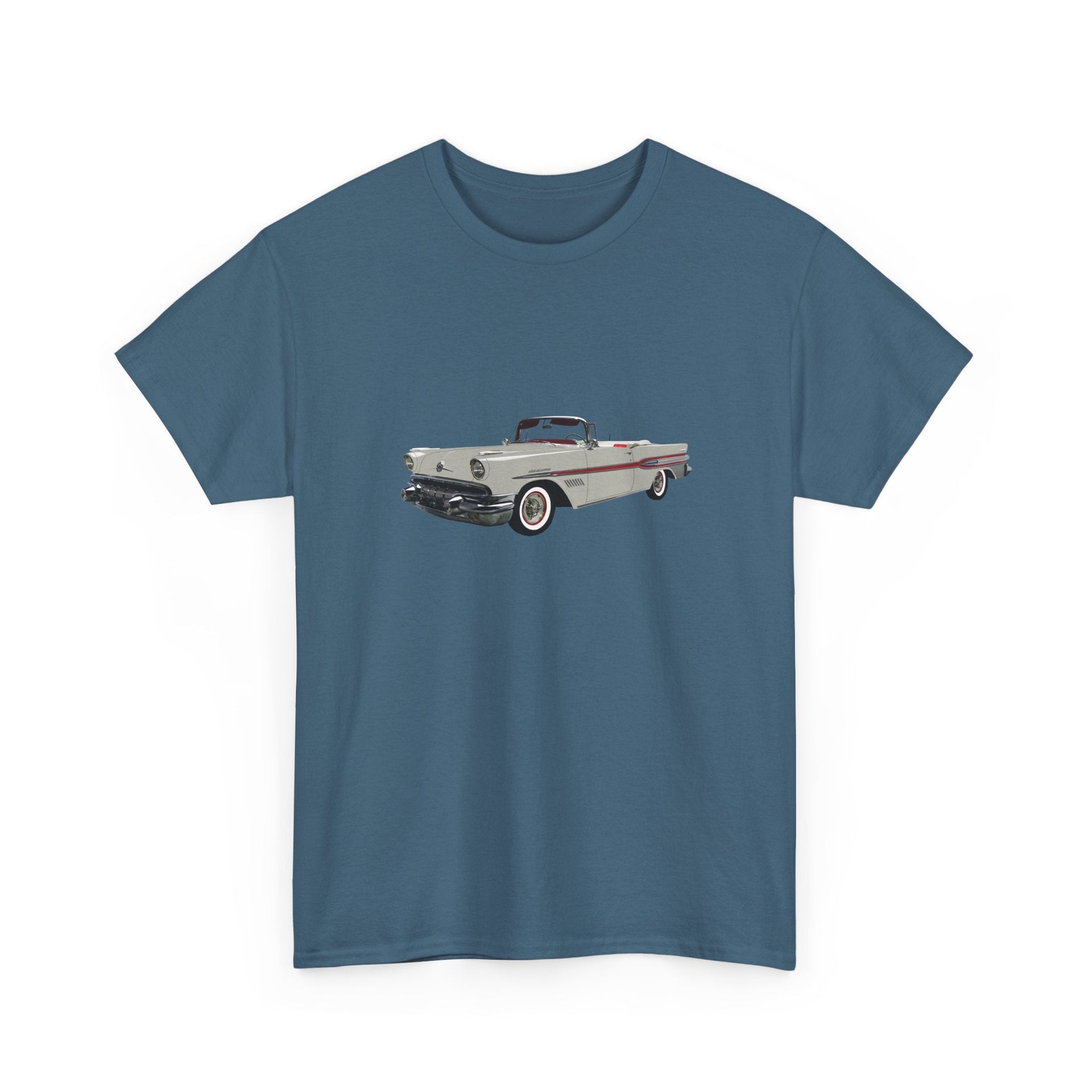 1957 Pontiac Bonneville Convertible T-shirt - Cars, Trucks & Cycles - Harvey Ltd