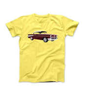 1957 Red Chevy Bel Aire Hard - Top T-shirt - Cars, Trucks & Cycles - Harvey Ltd