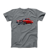 1957 Red Chevy Hard - Top T-shirt - Cars, Trucks & Cycles - Harvey Ltd