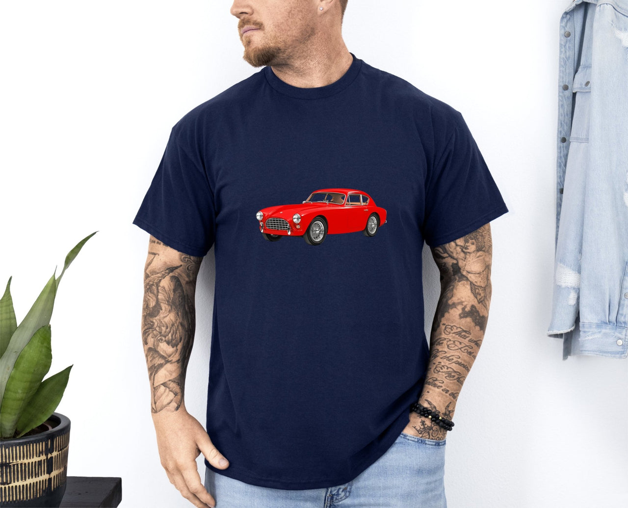 1958 AC Aceca Coupe T-shirt - Cars, Trucks & Cycles - Harvey Ltd