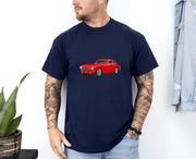 1958 AC Aceca Coupe T-shirt - Cars, Trucks & Cycles - Harvey Ltd