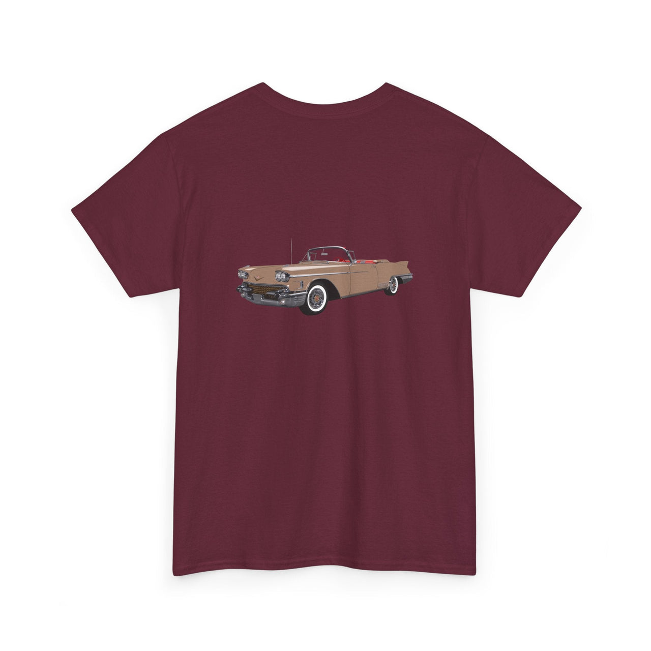 1958 Cadillac Eldorado 2 - sided Print T-Shirt - Cars, Trucks & Cycles - Harvey Ltd