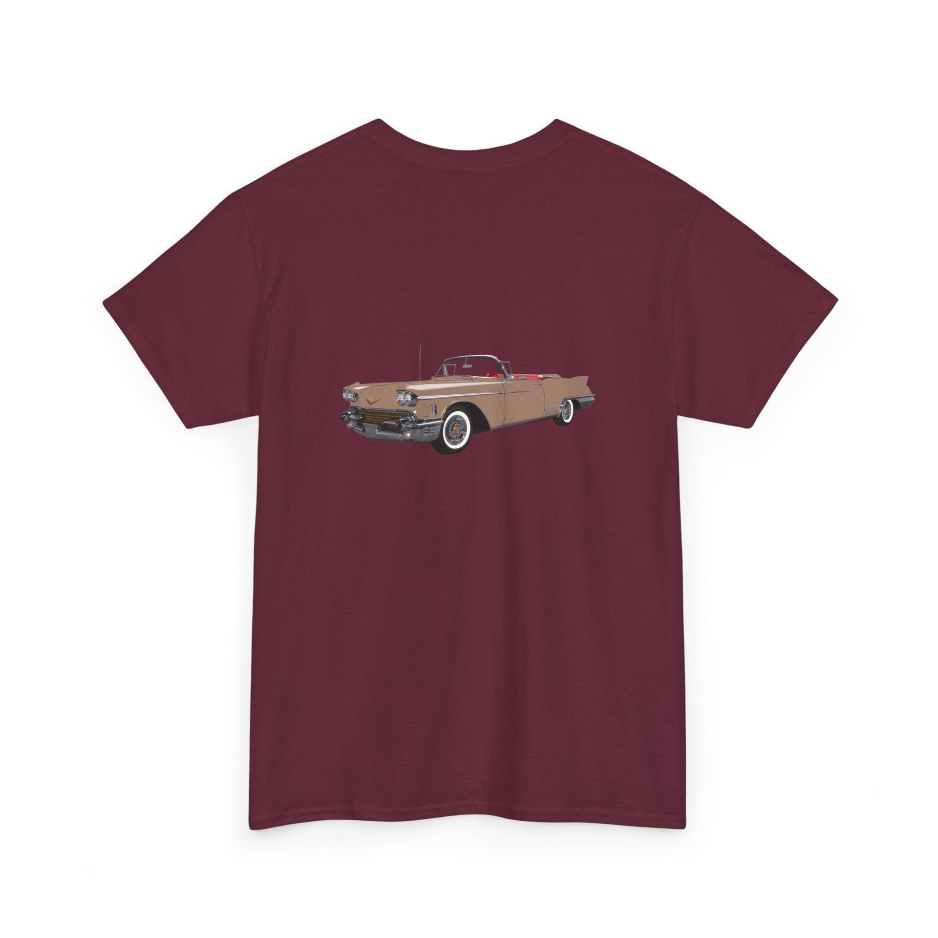 1958 Cadillac Eldorado 2 - sided Print T-Shirt - Cars, Trucks & Cycles - Harvey Ltd