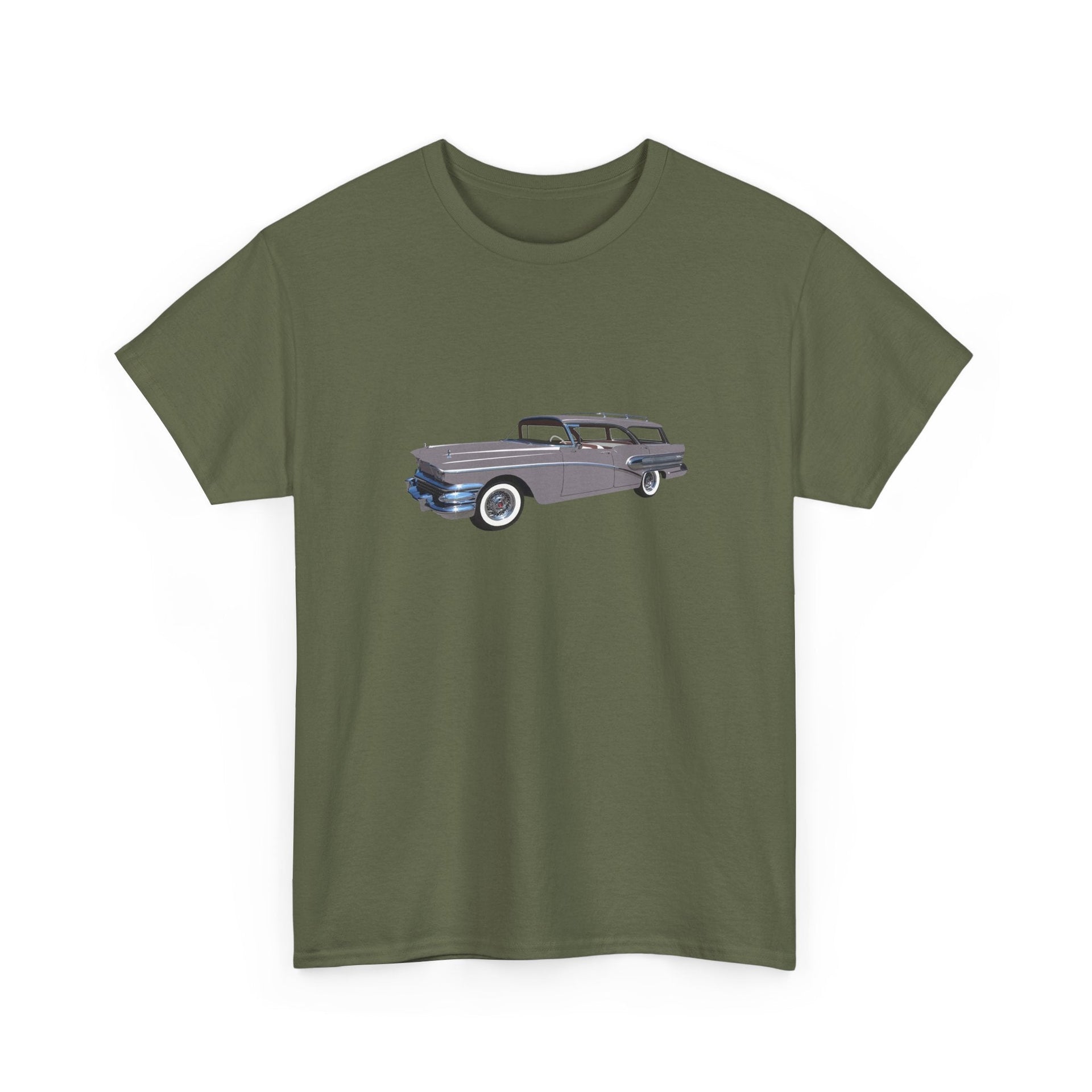 1958 Century Caballero Estate Wagon T-shirt - Cars, Trucks & Cycles - Harvey Ltd