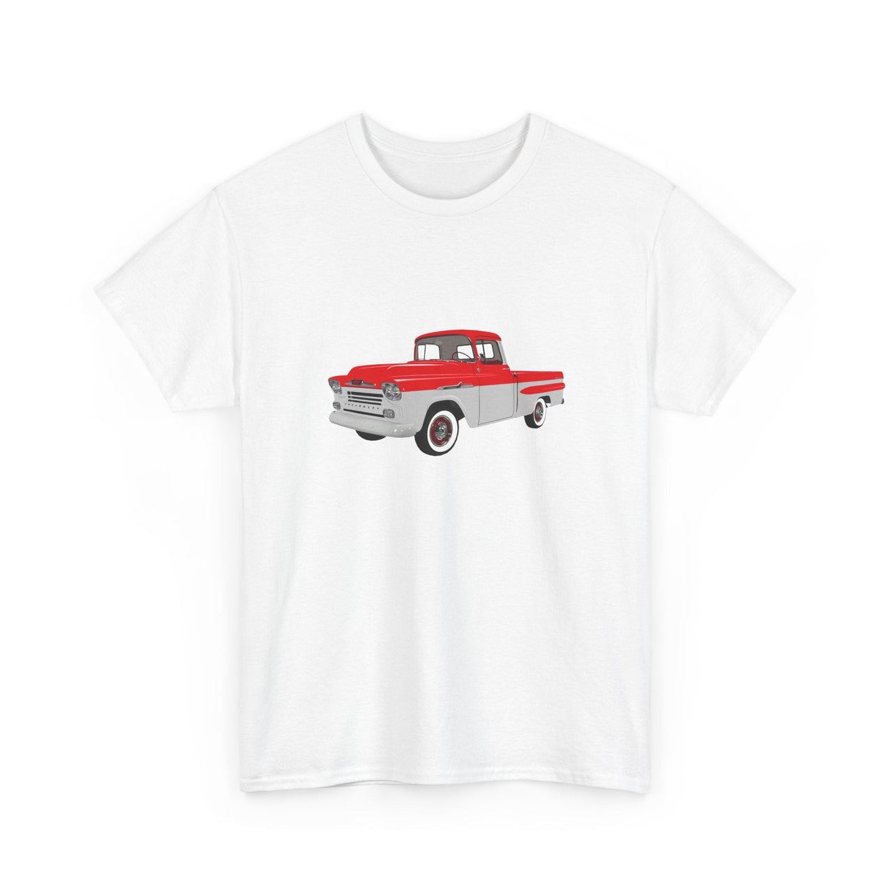 1958 Chevy Apache Pickup T-shirt - Cars, Trucks & Cycles - Harvey Ltd