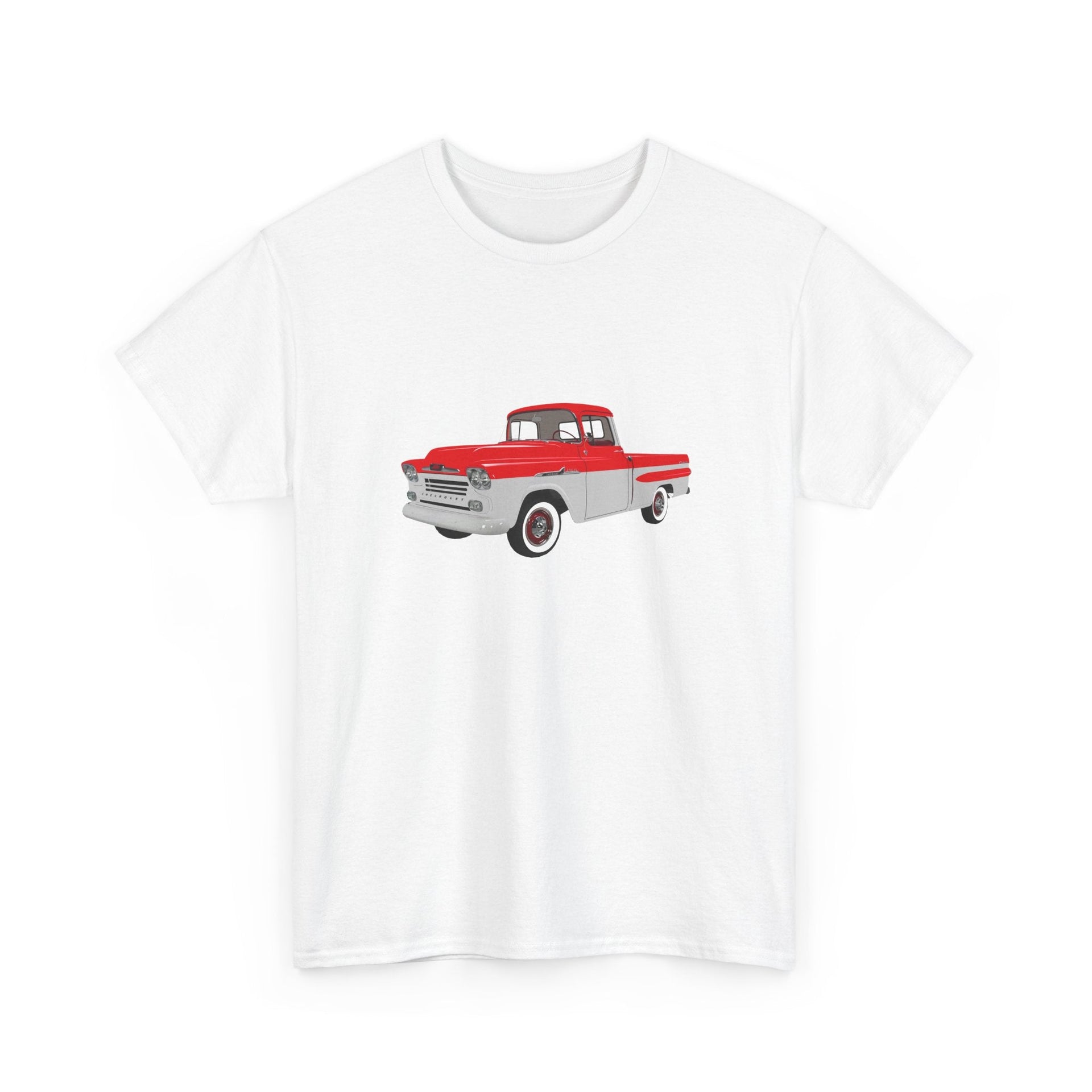 1958 Chevy Apache Pickup T-shirt - Cars, Trucks & Cycles - Harvey Ltd
