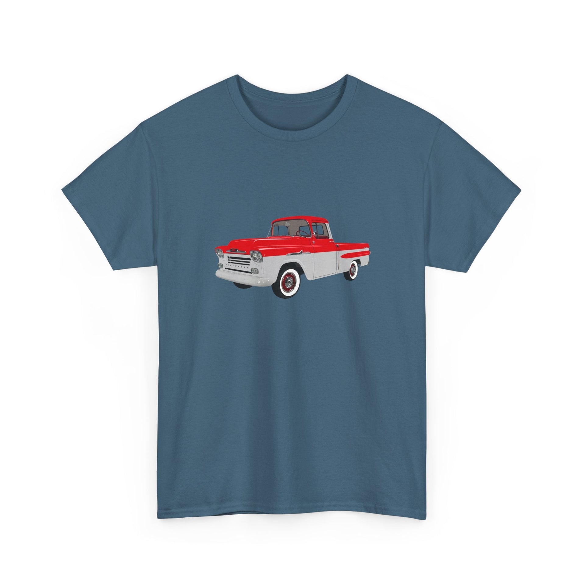 1958 Chevy Apache Pickup T-shirt - Cars, Trucks & Cycles - Harvey Ltd