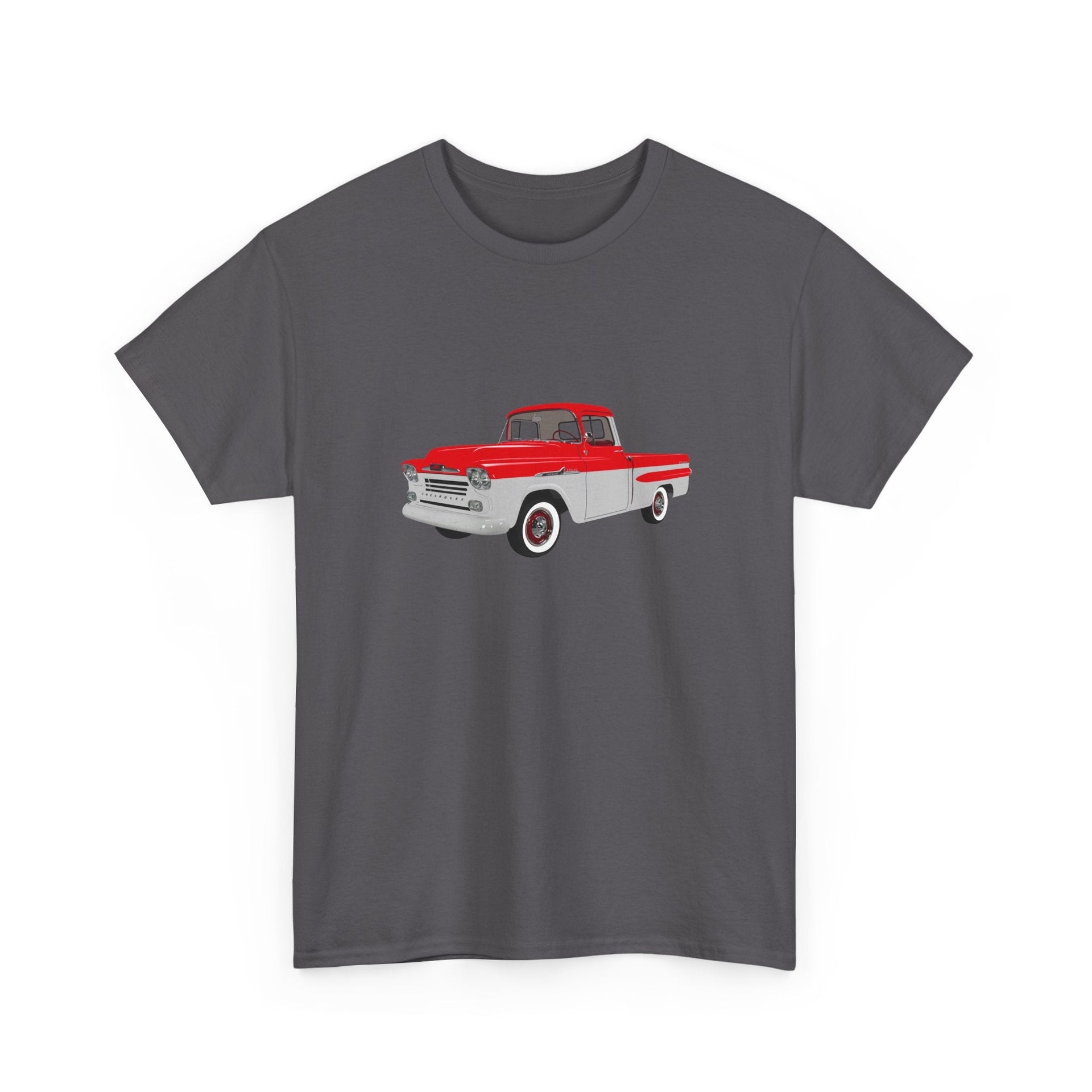 1958 Chevy Apache Pickup T-shirt - Cars, Trucks & Cycles - Harvey Ltd