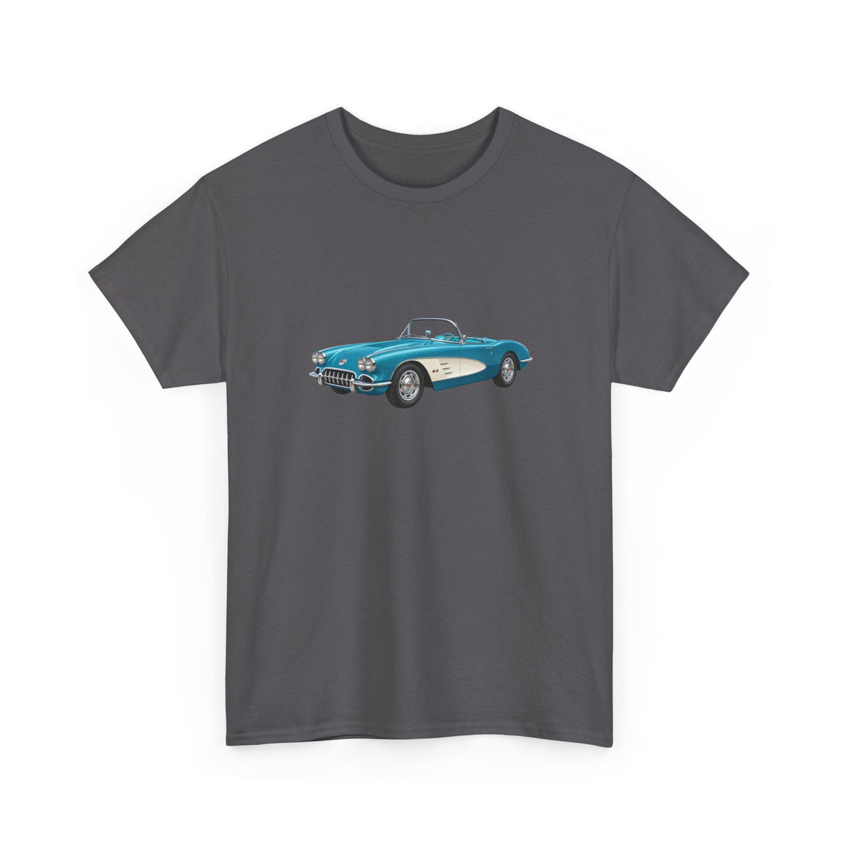 1958 Chevy Corvette Sports Car T-shirt - Cars, Trucks & Cycles - Harvey Ltd