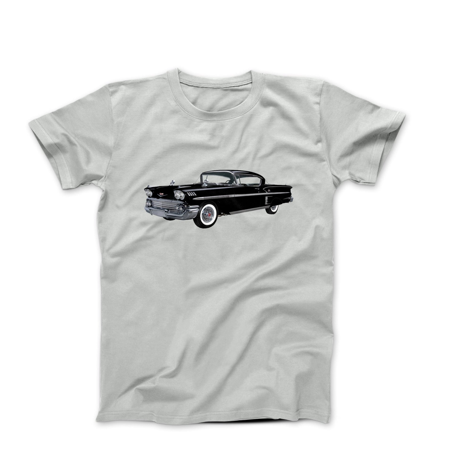 1958 Chevy Impala Coupe T-shirt - Cars, Trucks & Cycles - Harvey Ltd