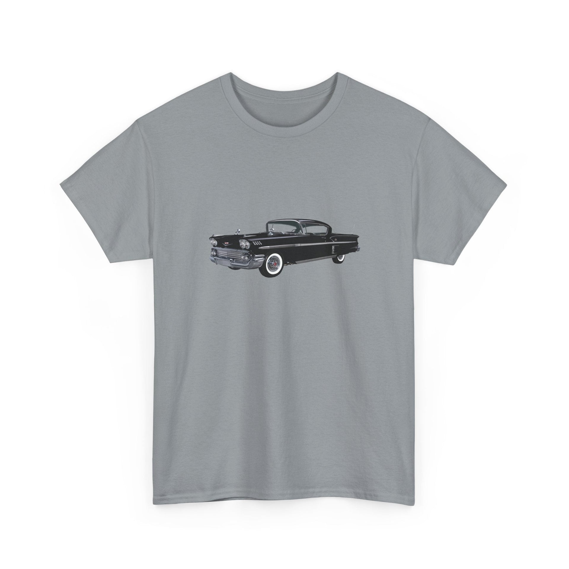 1958 Chevy Impala Hardtop T-shirt - Cars, Trucks & Cycles - Harvey Ltd