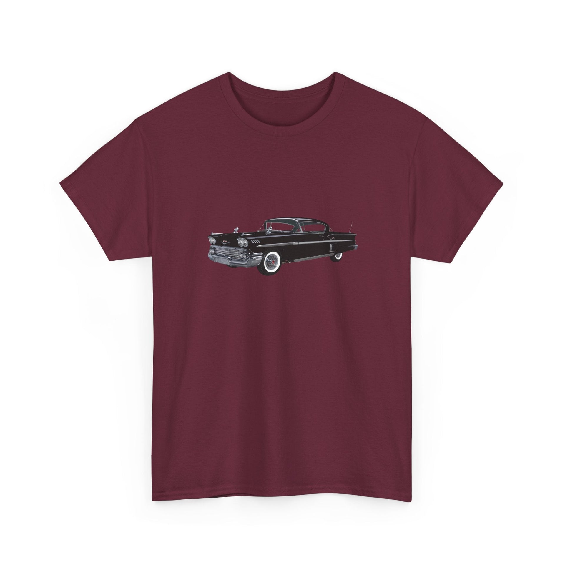 1958 Chevy Impala Hardtop T-shirt - Cars, Trucks & Cycles - Harvey Ltd