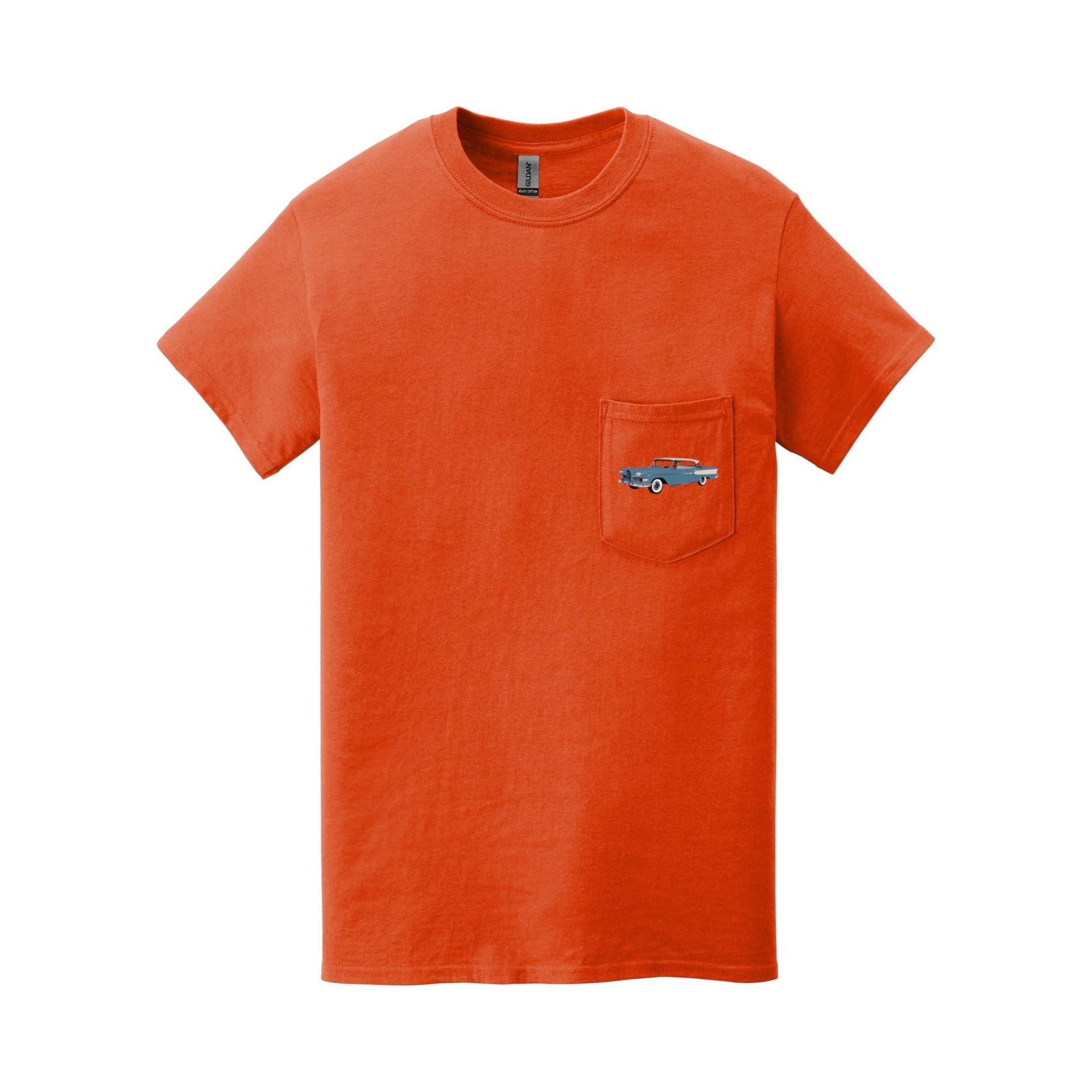 1958 Edsel Corsair Pocket T-shirt - Cars, Trucks & Cycles - Harvey Ltd