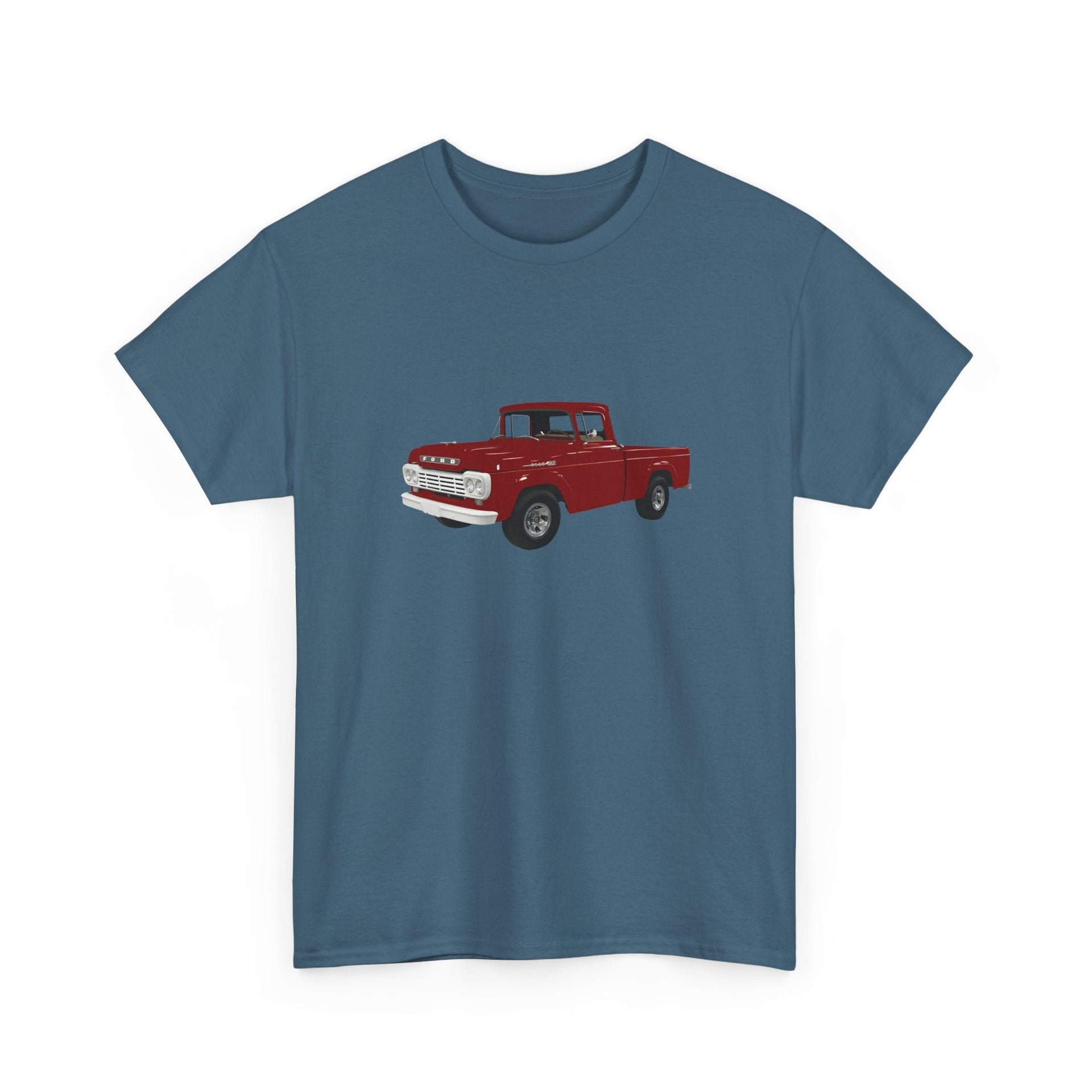 1958 Ford F - 100 Pickup Truck T-shirt - Cars, Trucks & Cycles - Harvey Ltd
