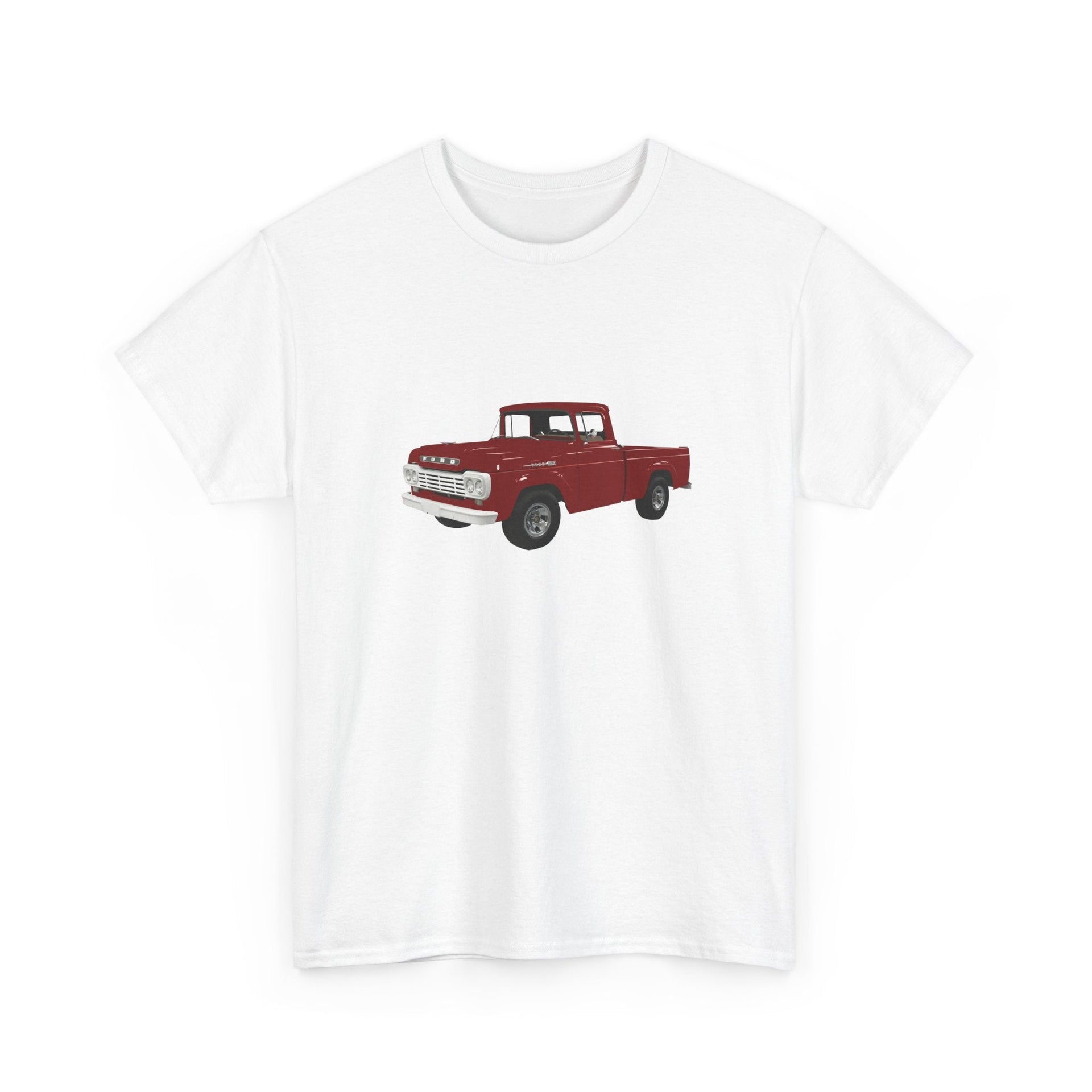 1958 Ford F - 100 Pickup Truck T-shirt - Cars, Trucks & Cycles - Harvey Ltd