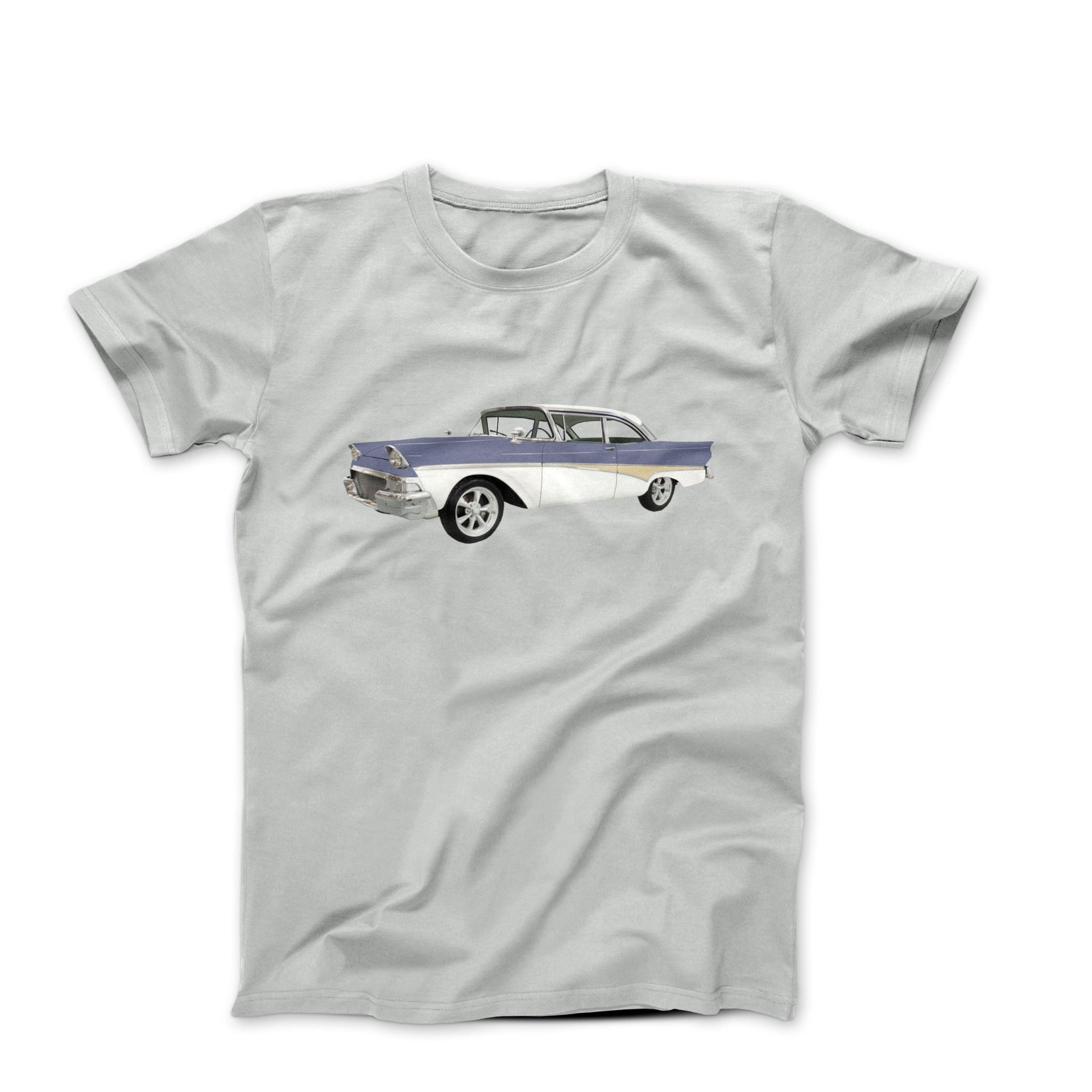 1958 Ford Fairlane Coupe T-shirt - Cars, Trucks & Cycles - Harvey Ltd
