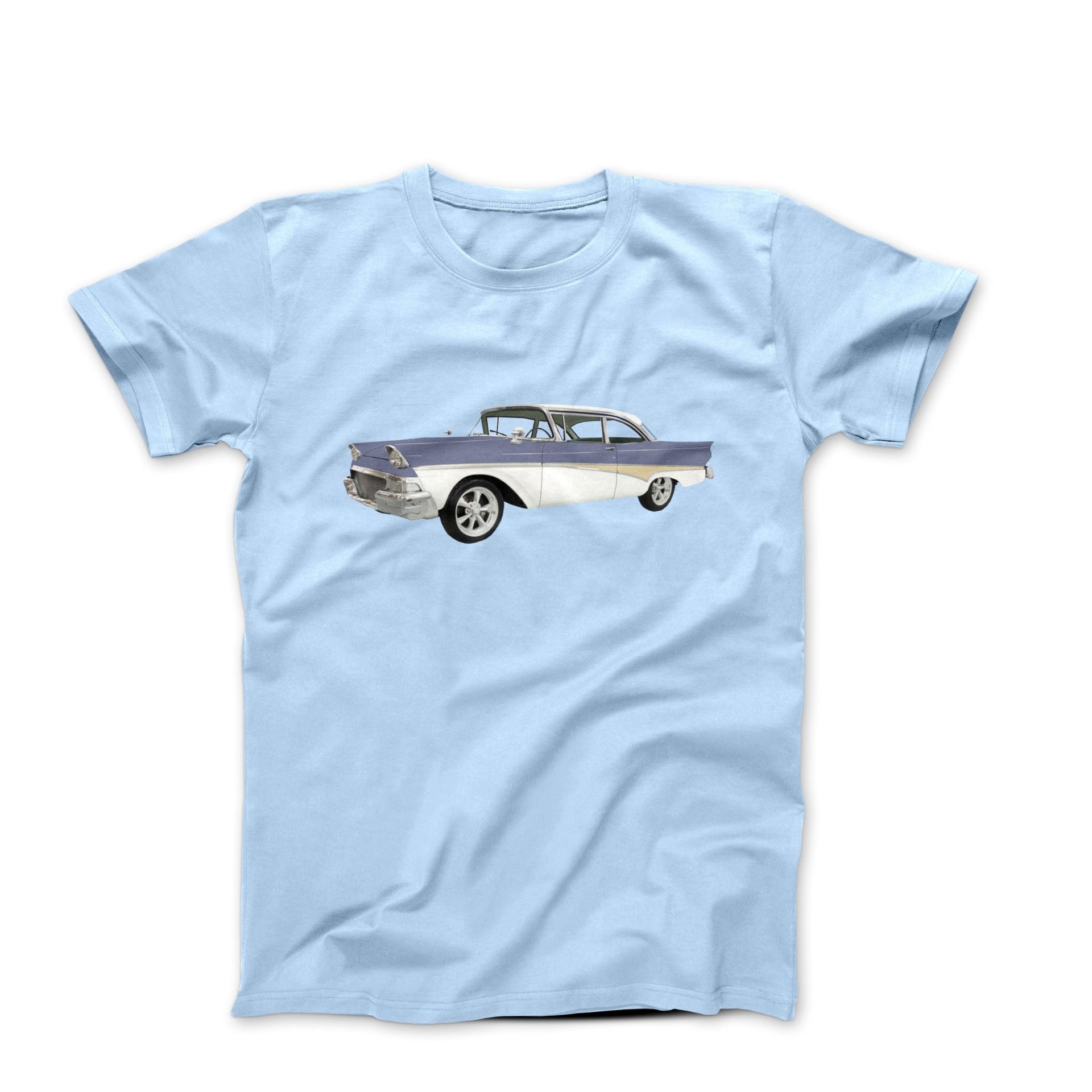 1958 Ford Fairlane Coupe T-shirt - Cars, Trucks & Cycles - Harvey Ltd