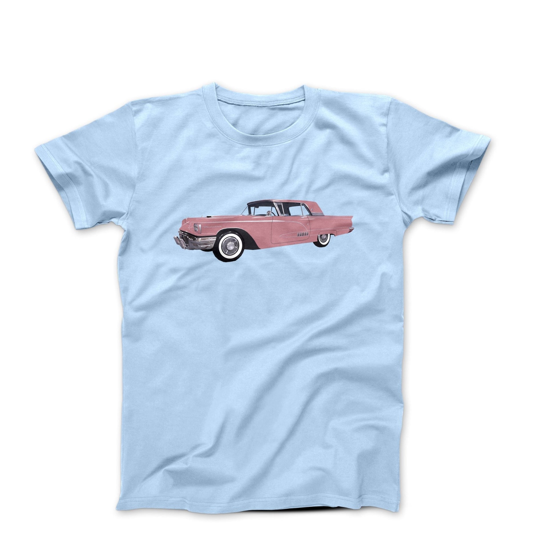 1958 Ford Thunderbird Cameo Rose 352 V8 T-shirt - Cars, Trucks & Cycles - Harvey Ltd