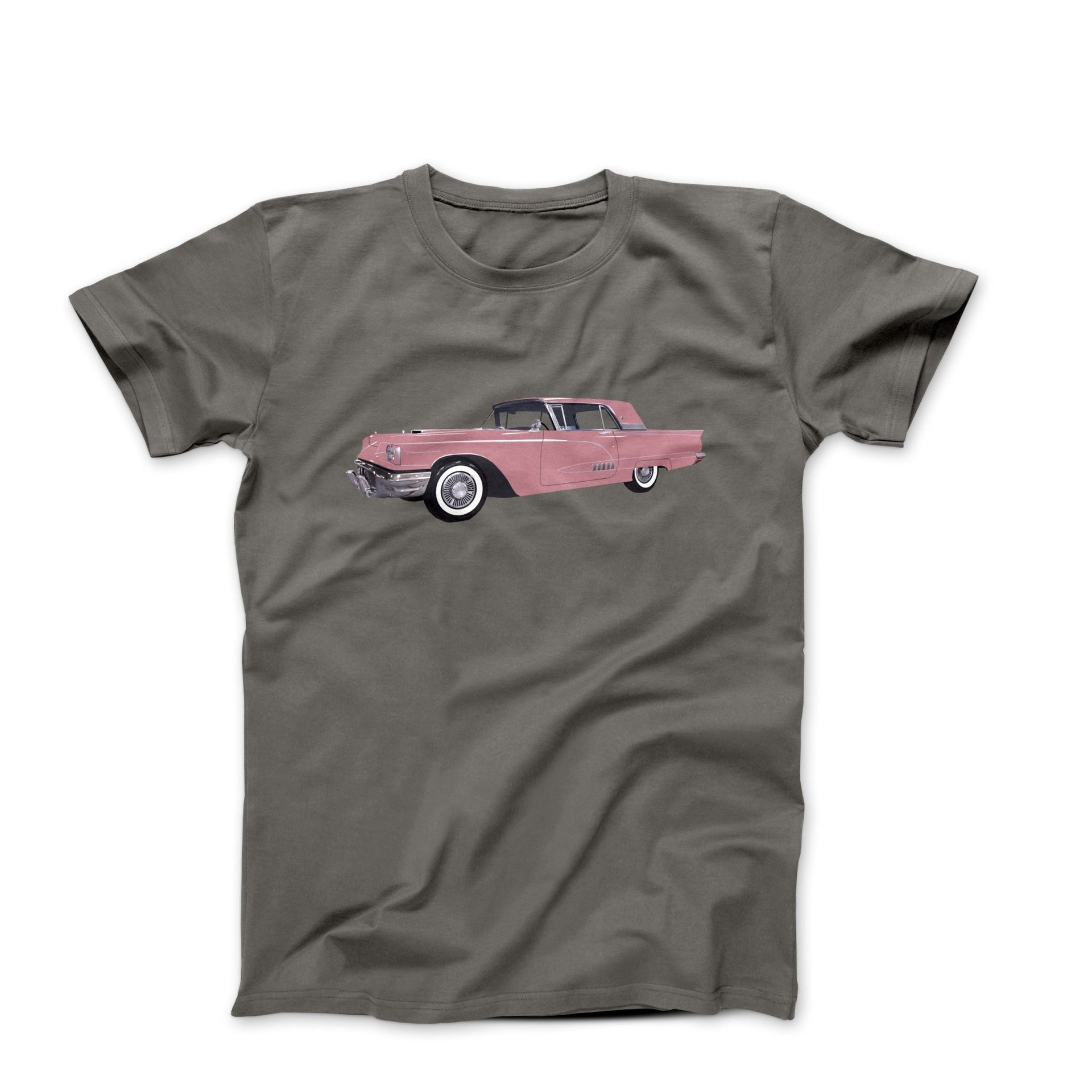 1958 Ford Thunderbird Cameo Rose 352 V8 T-shirt - Cars, Trucks & Cycles - Harvey Ltd