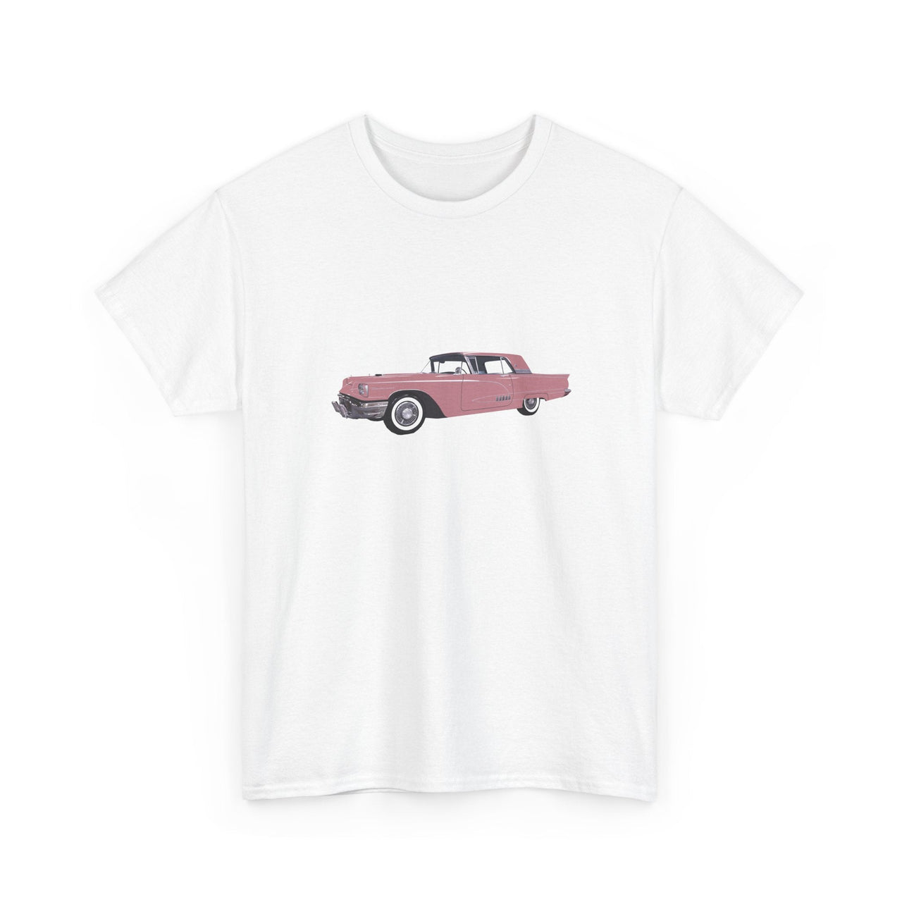 1958 Ford Thunderbird Cameo Rose T-shirt - Cars, Trucks & Cycles - Harvey Ltd
