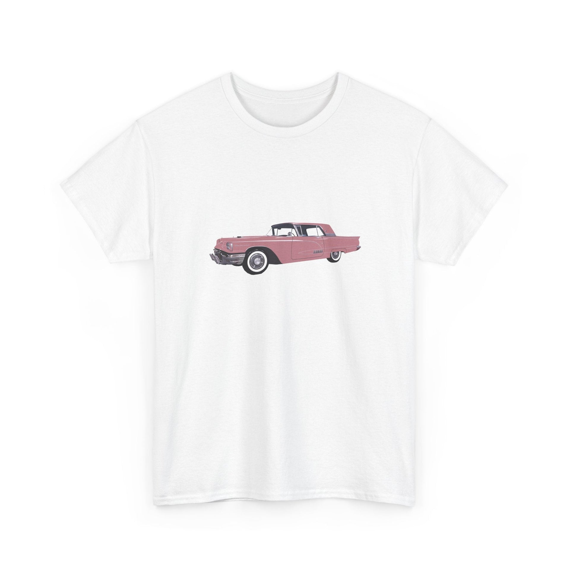1958 Ford Thunderbird Cameo Rose T-shirt - Cars, Trucks & Cycles - Harvey Ltd