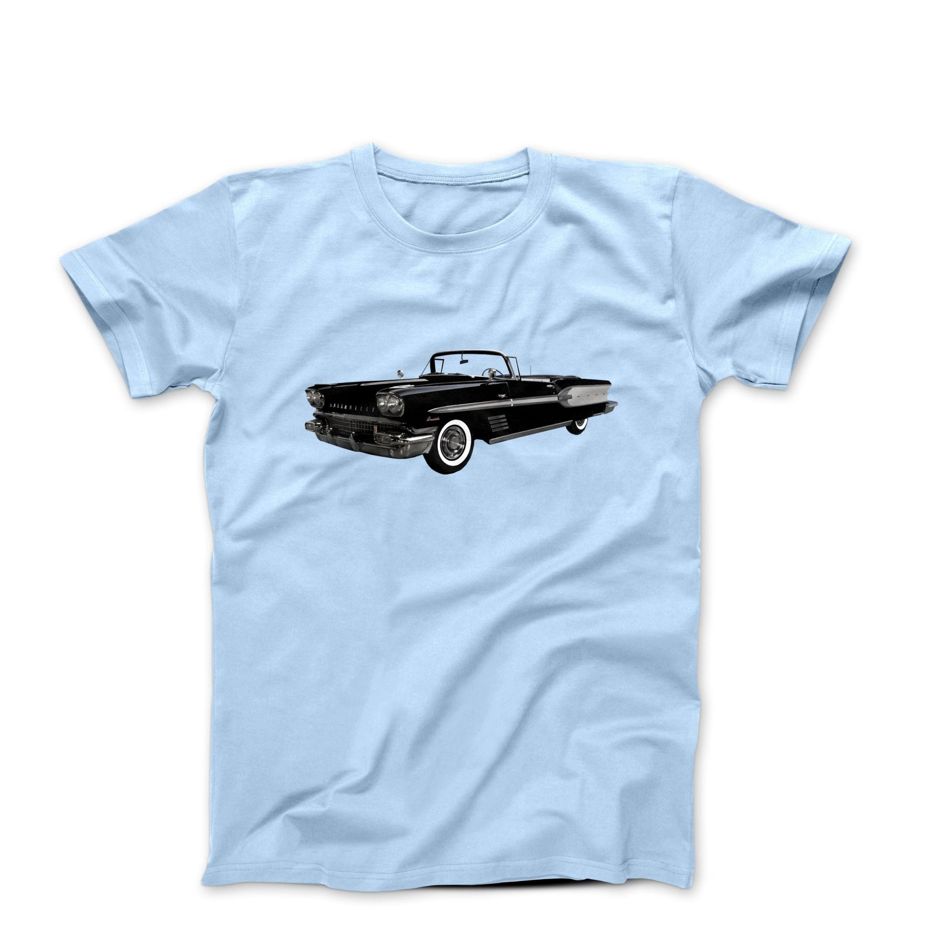 1958 Pontiac Bonneville Convertible T-shirt - Cars, Trucks & Cycles - Harvey Ltd