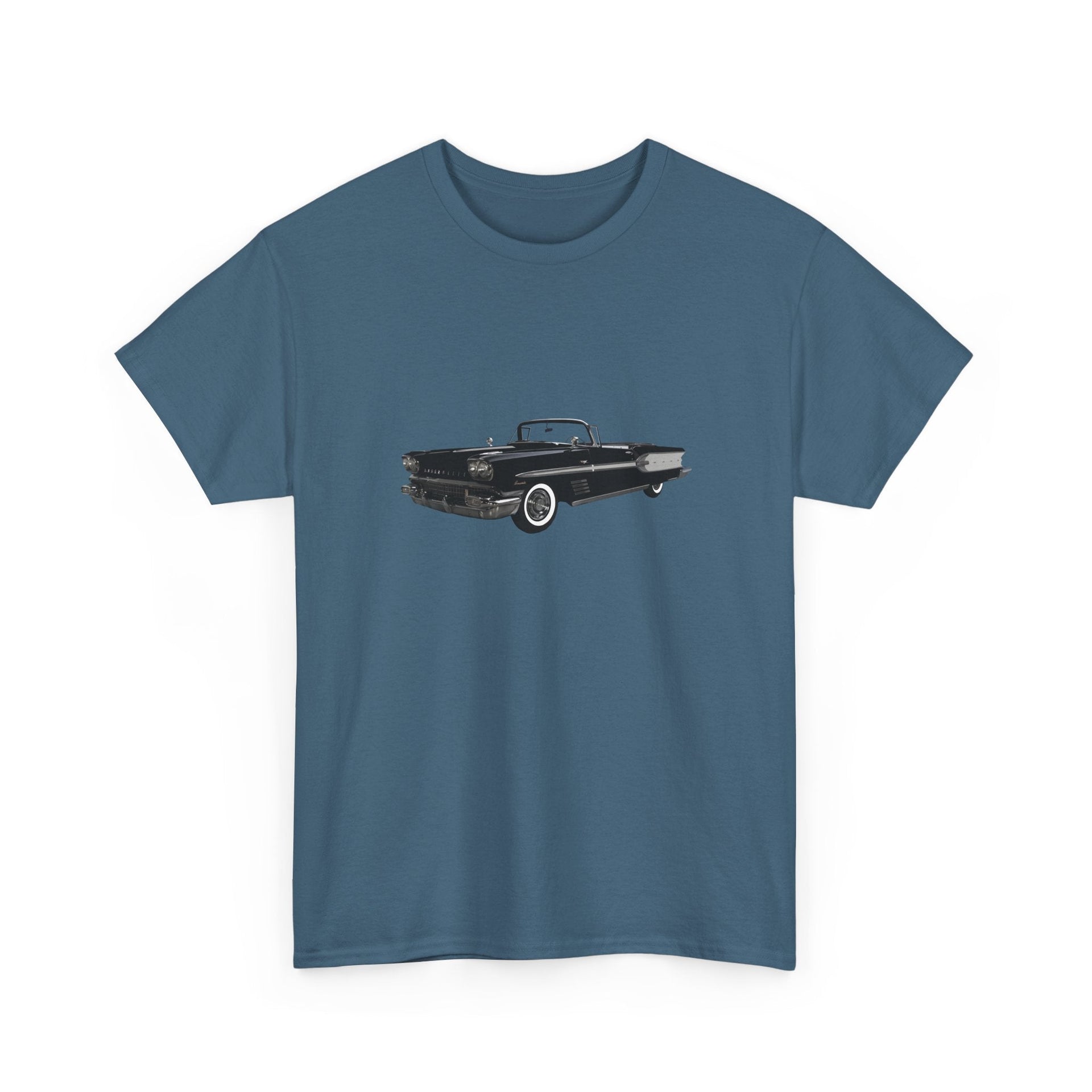 1958 Pontiac Bonneville Convertible T-shirt - Cars, Trucks & Cycles - Harvey Ltd