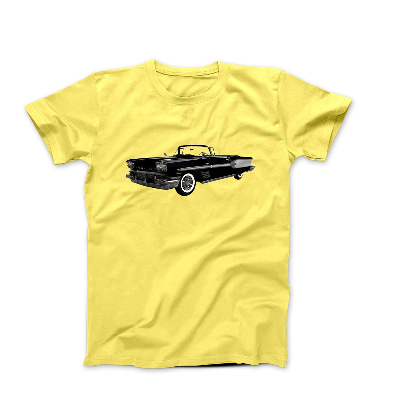 1958 Pontiac Bonneville Convertible T-shirt - Cars, Trucks & Cycles - Harvey Ltd
