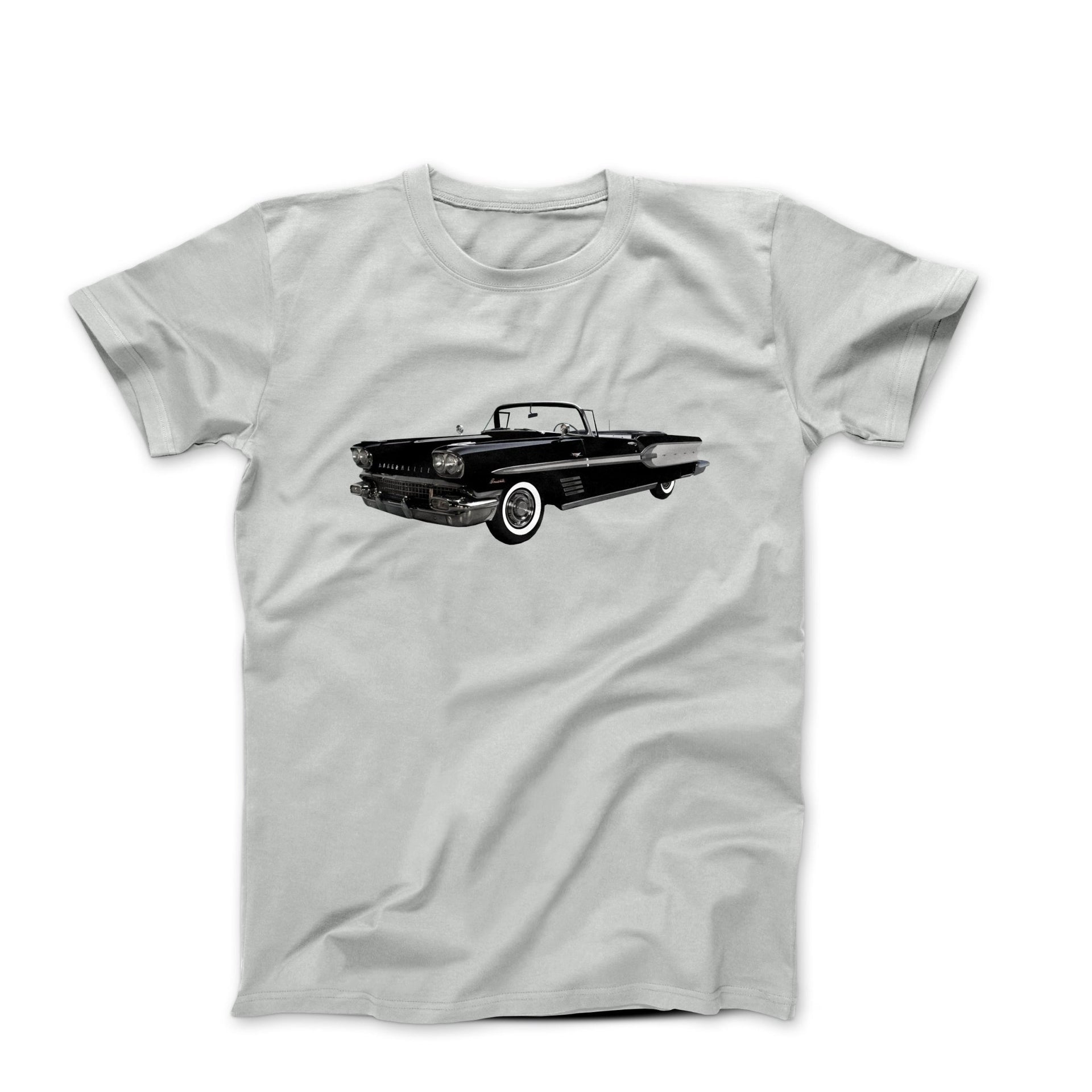 1958 Pontiac Bonneville Convertible T-shirt - Cars, Trucks & Cycles - Harvey Ltd